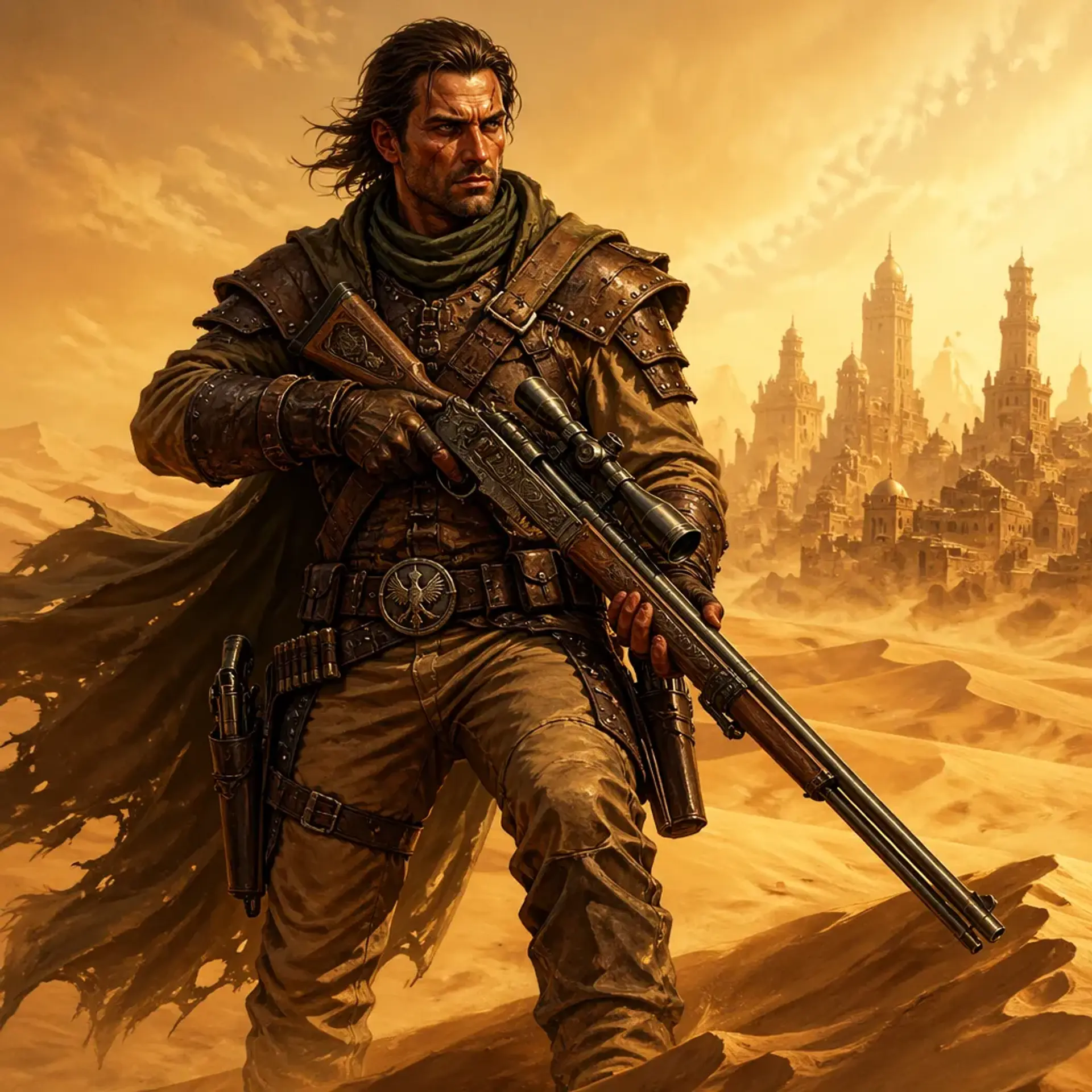 Cole Matthews - AI-generated fantasy Character