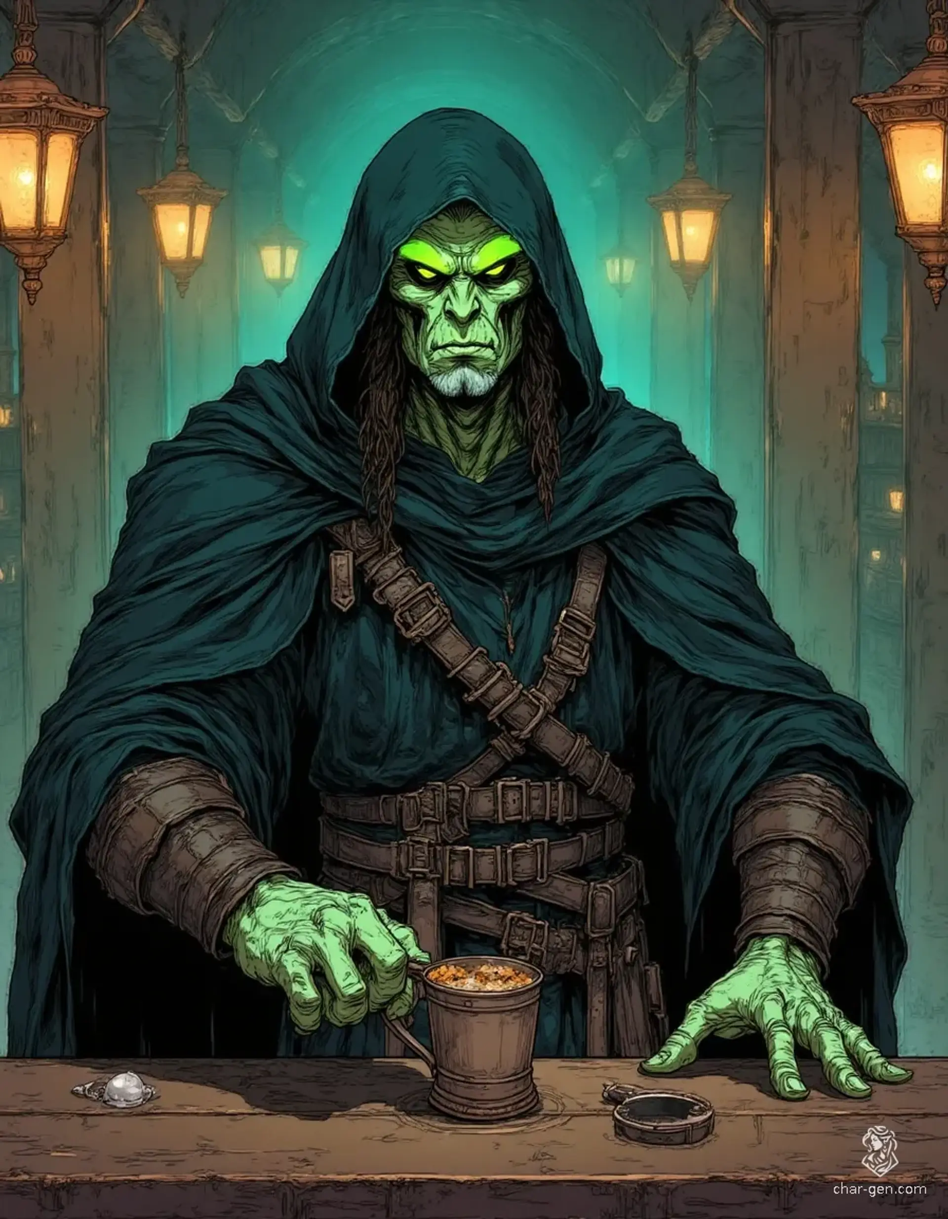 Malikrim Lateur - AI-generated fantasy NPC