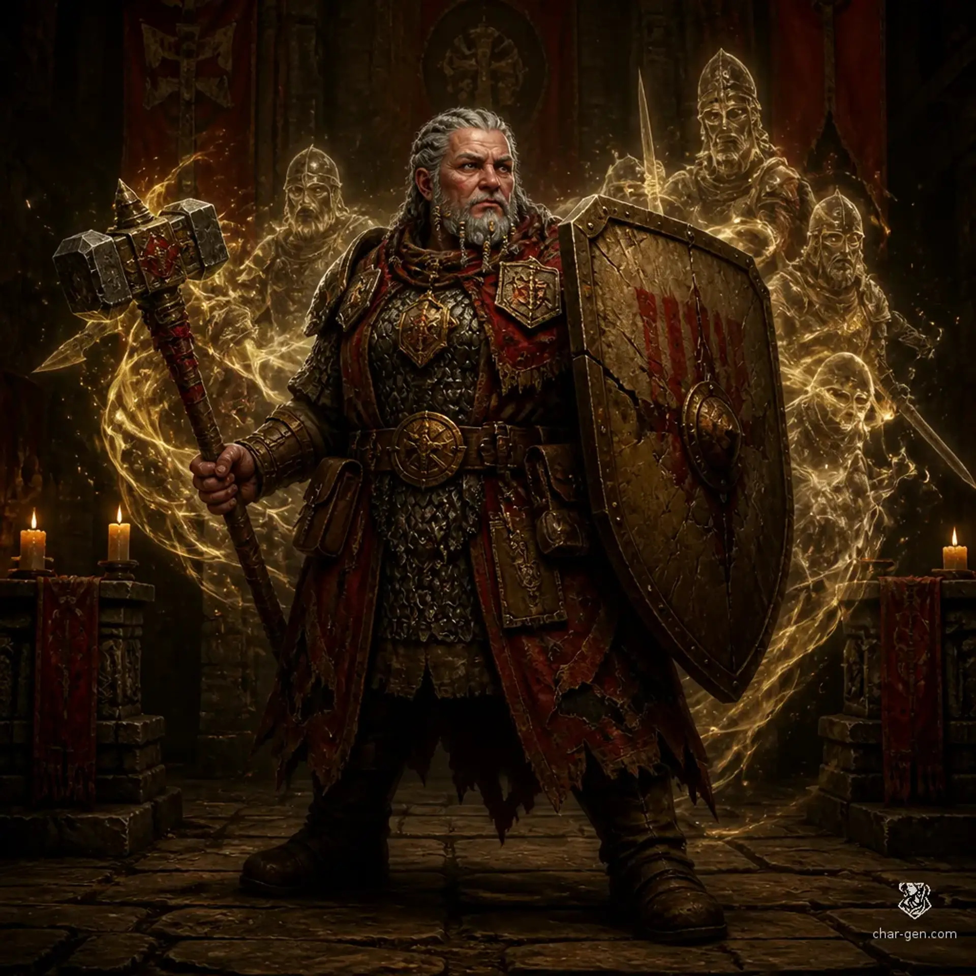 Suthra Heshk - AI-generated fantasy Character