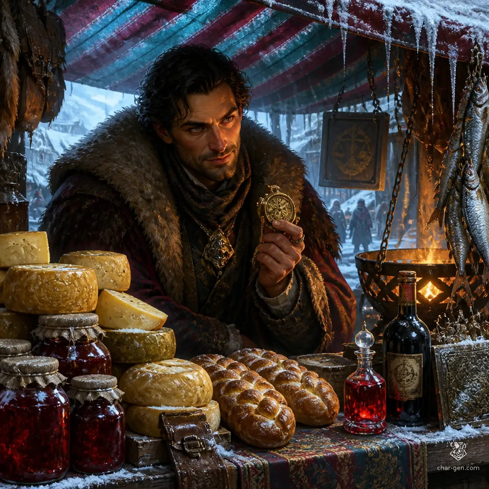 The Frost-Salted Bazaar