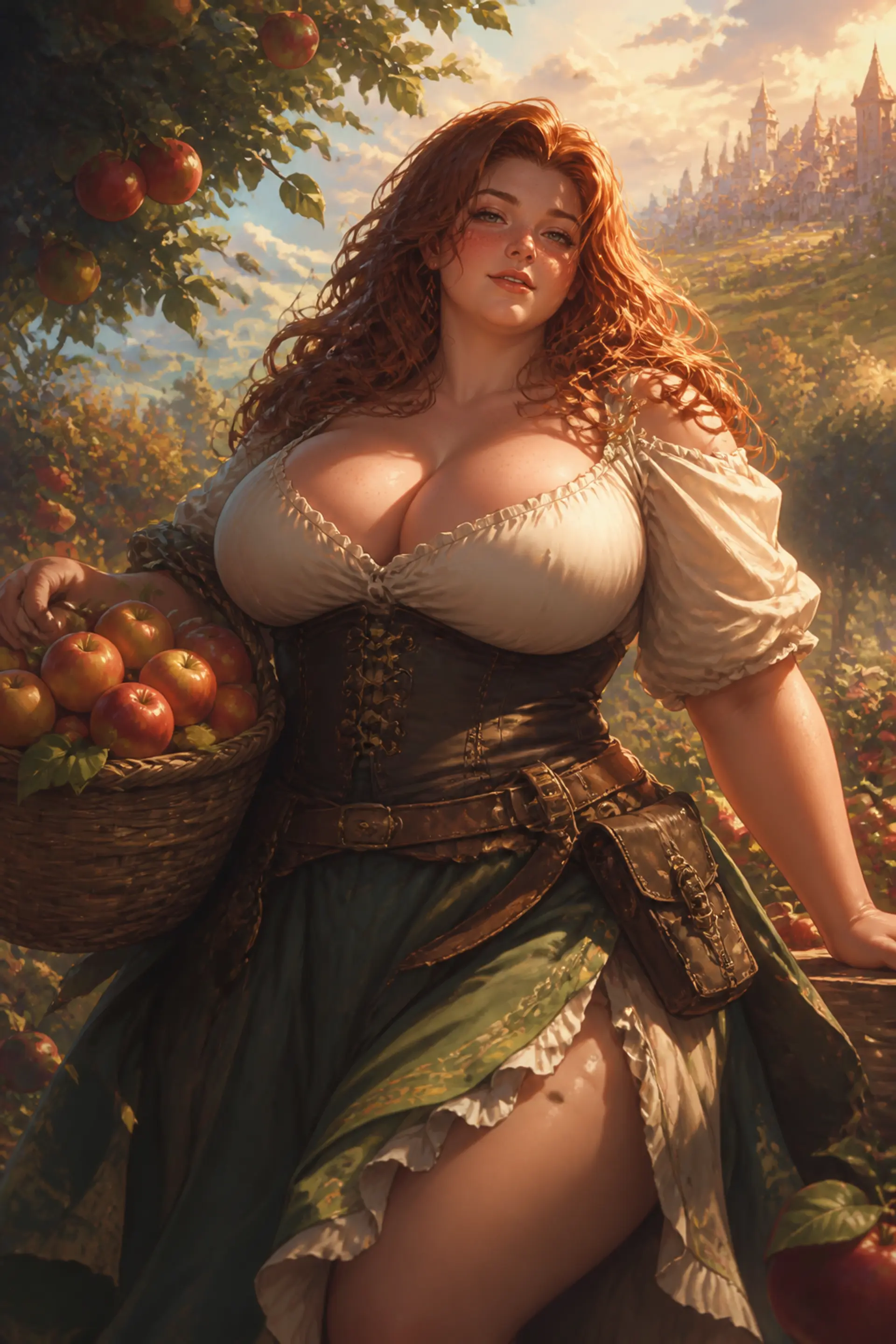 Lontina Falmé - AI-generated fantasy NPC