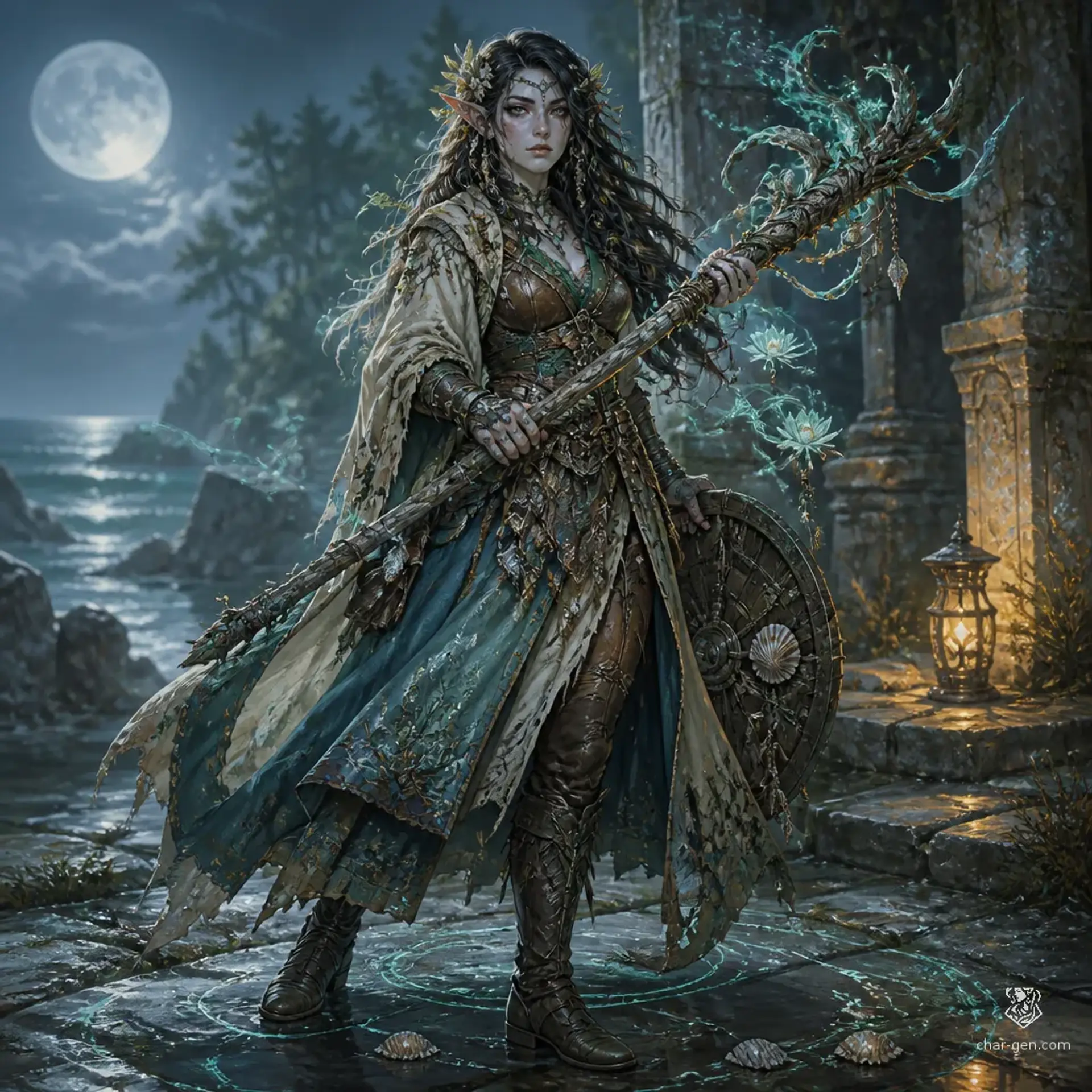 Reina Riverthorn - AI-generated fantasy Character