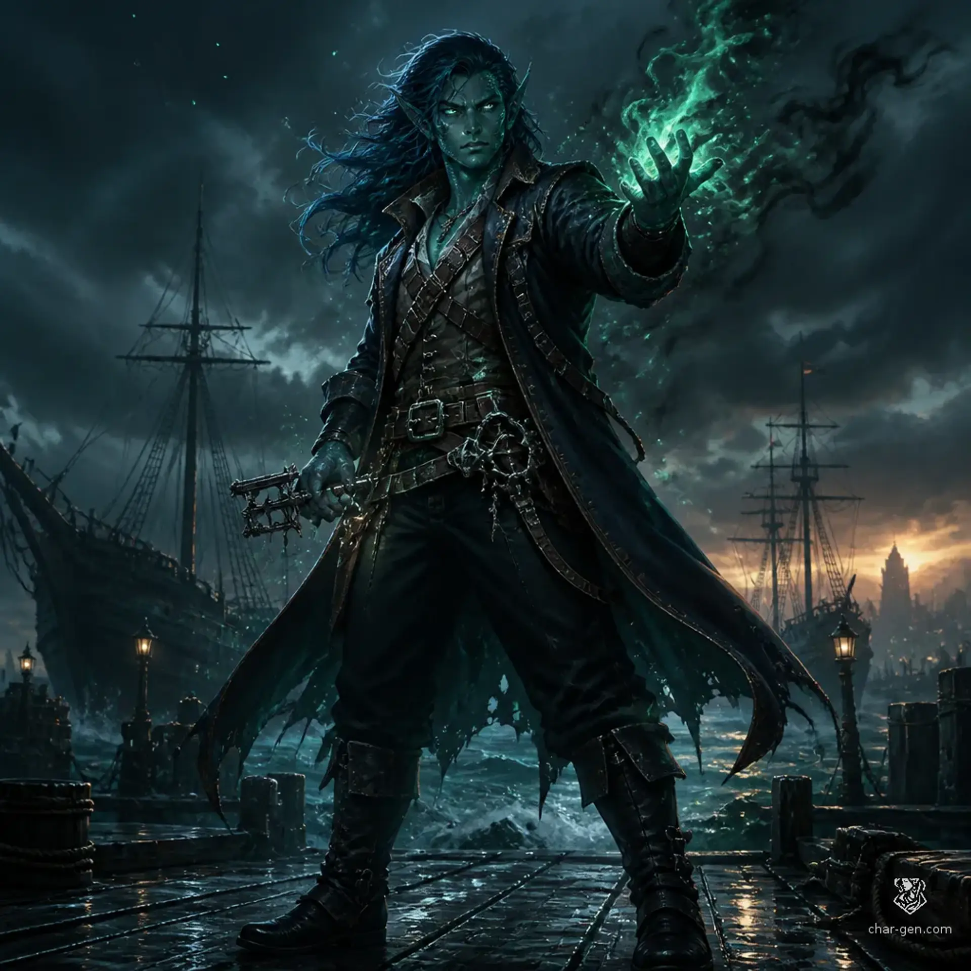 Easy Kill - AI-generated fantasy Character