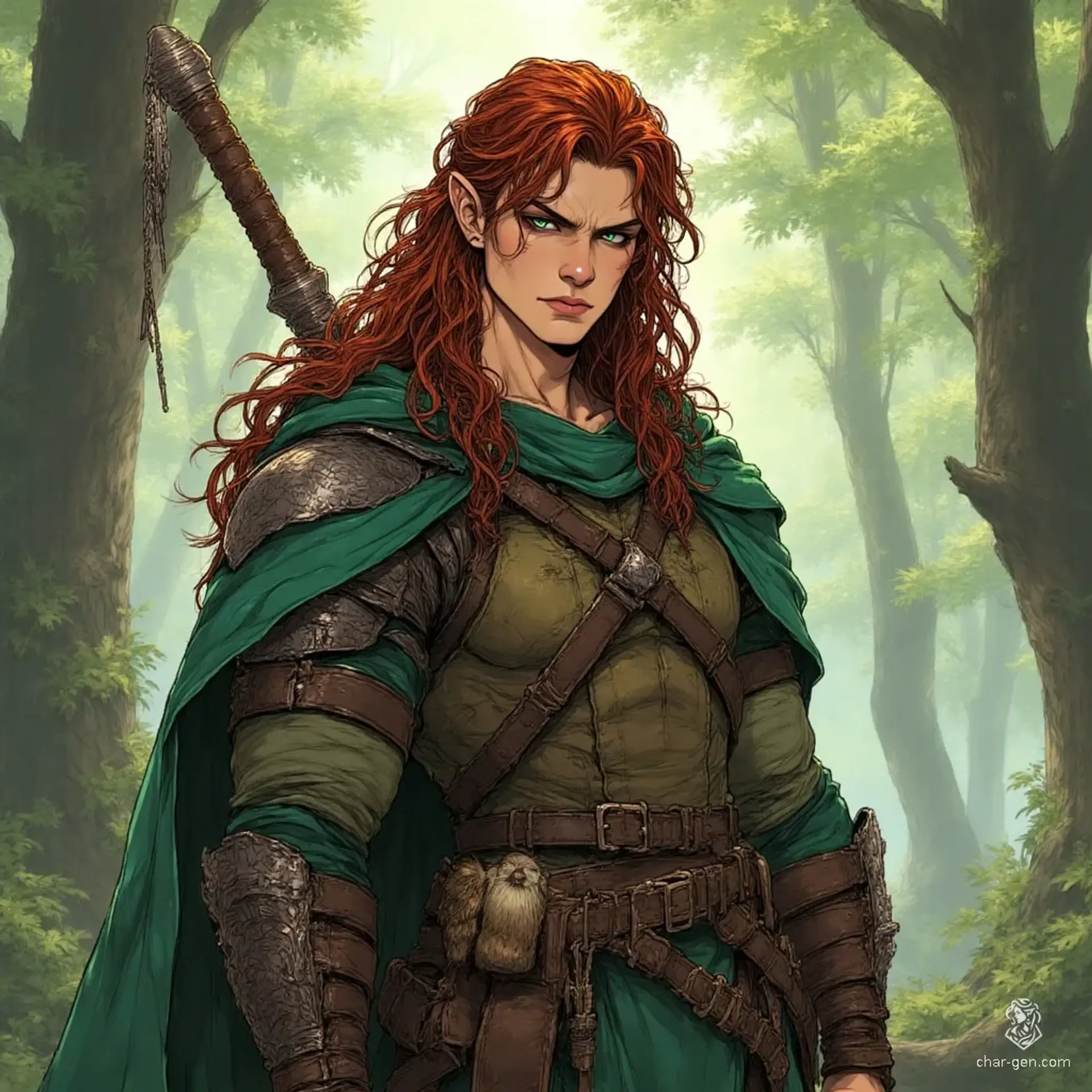 Thalren Sylasvyr - AI-generated fantasy NPC