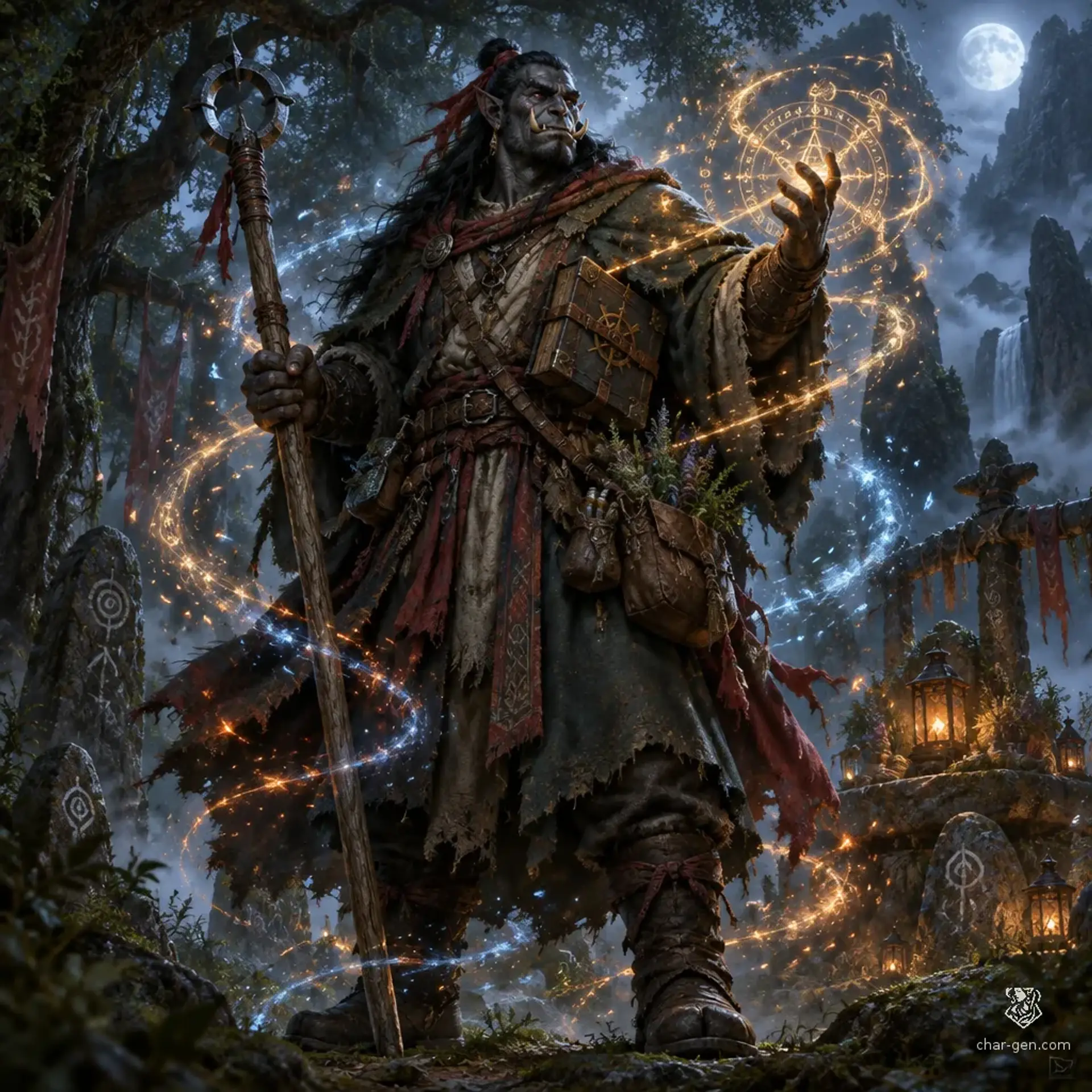 Mammoth Greatusk - AI-generated fantasy Character