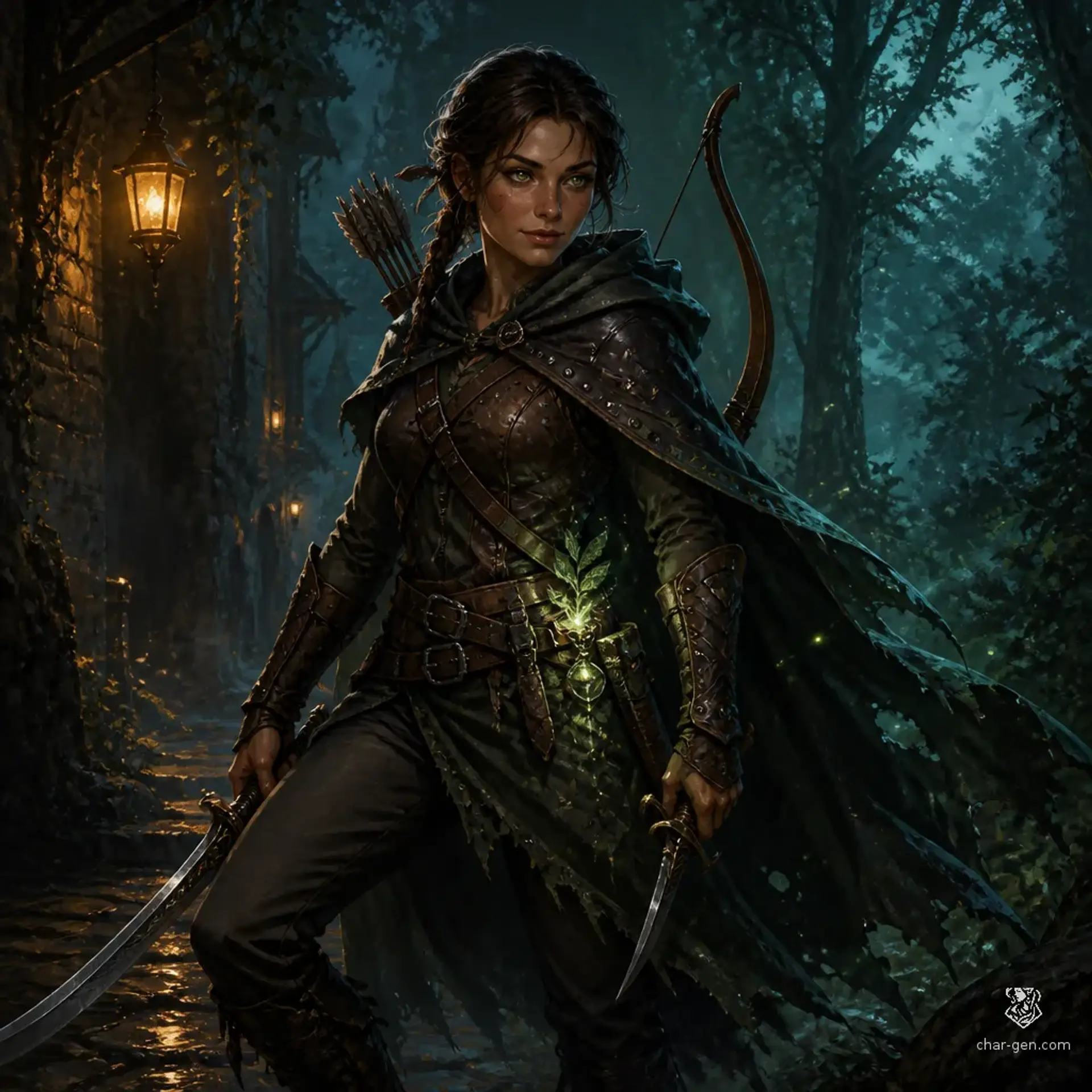 Clara - AI-generated fantasy Character