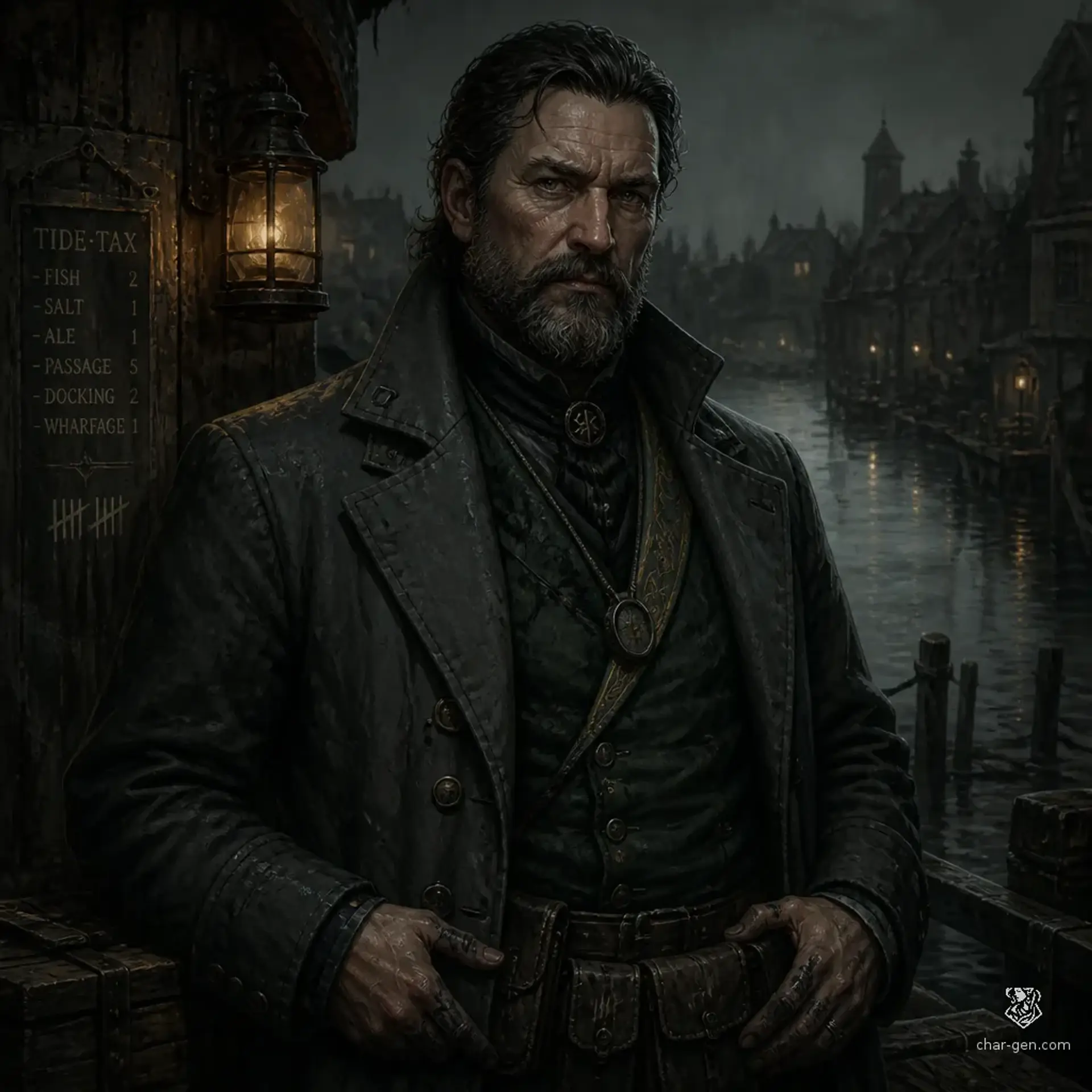 Haldren Pike - AI-generated fantasy NPC