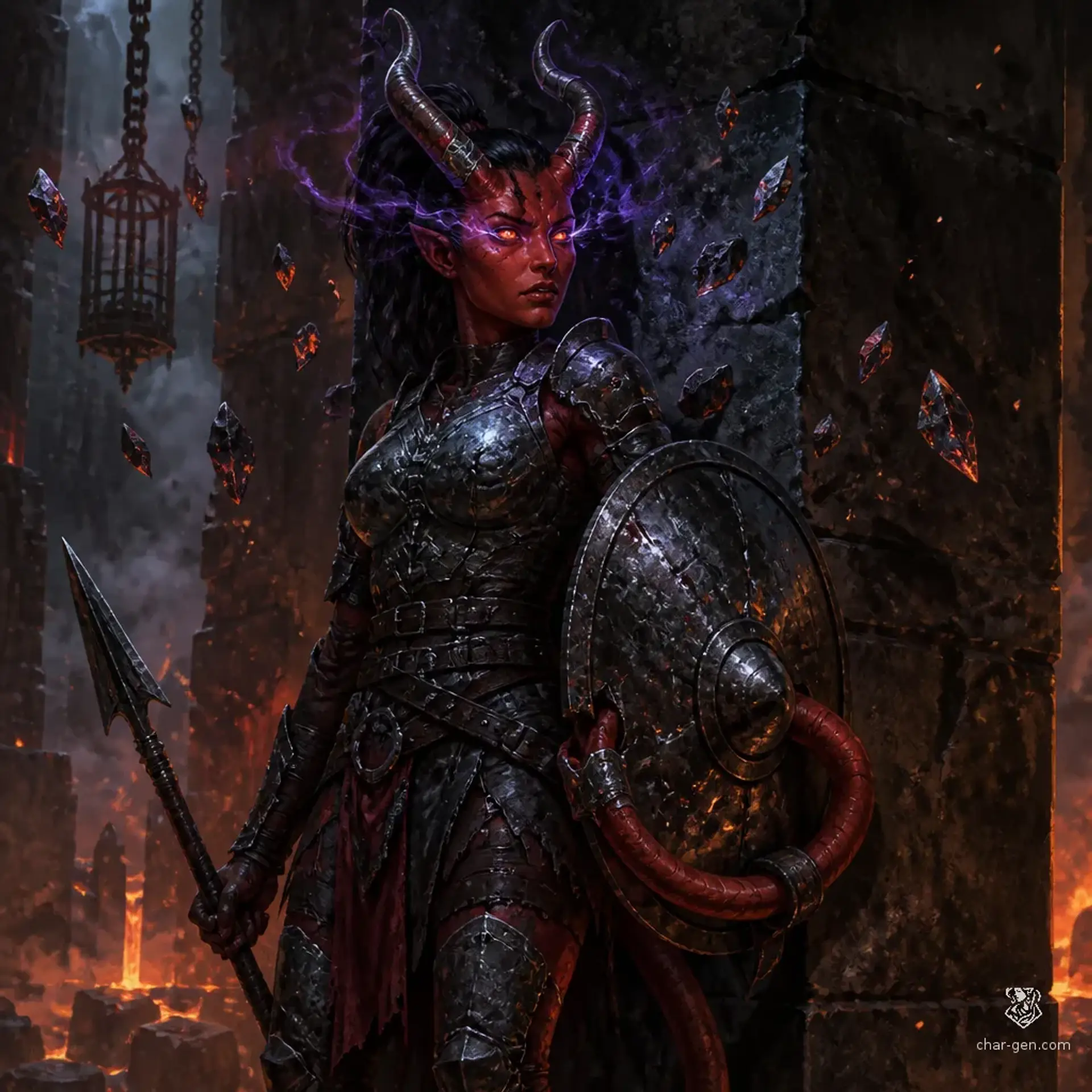 Venture - AI-generated fantasy Character