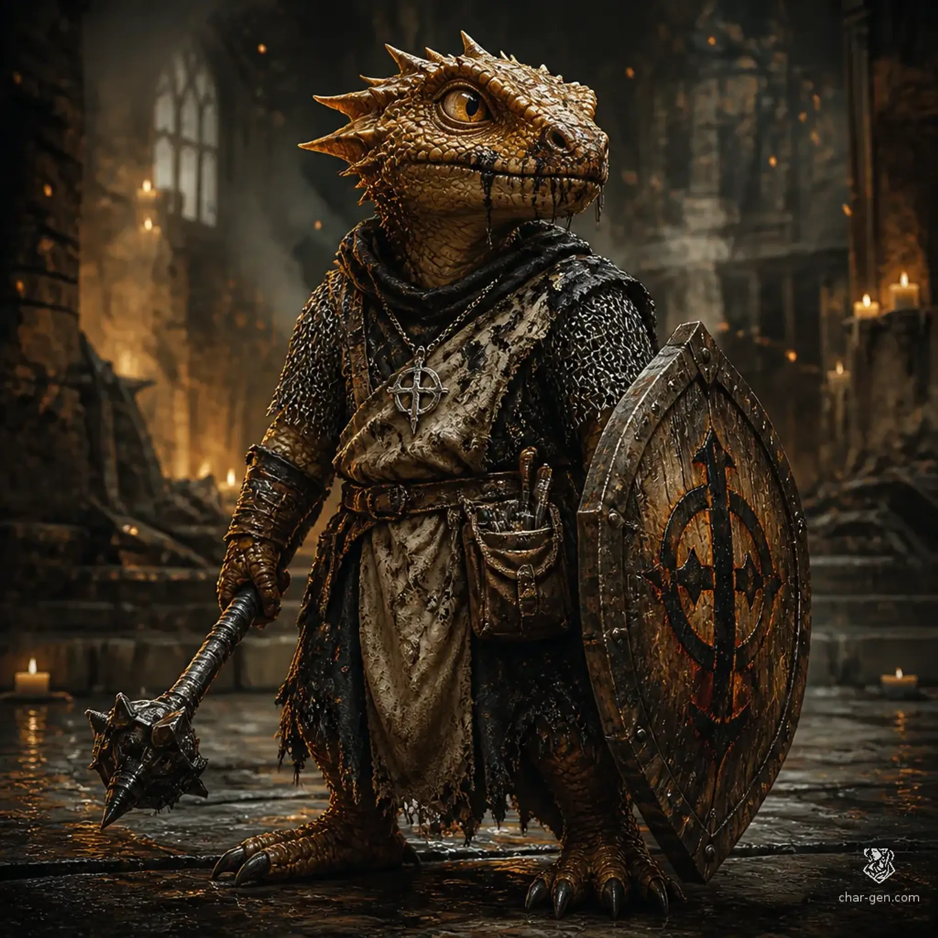Kobolton - AI-generated fantasy Character