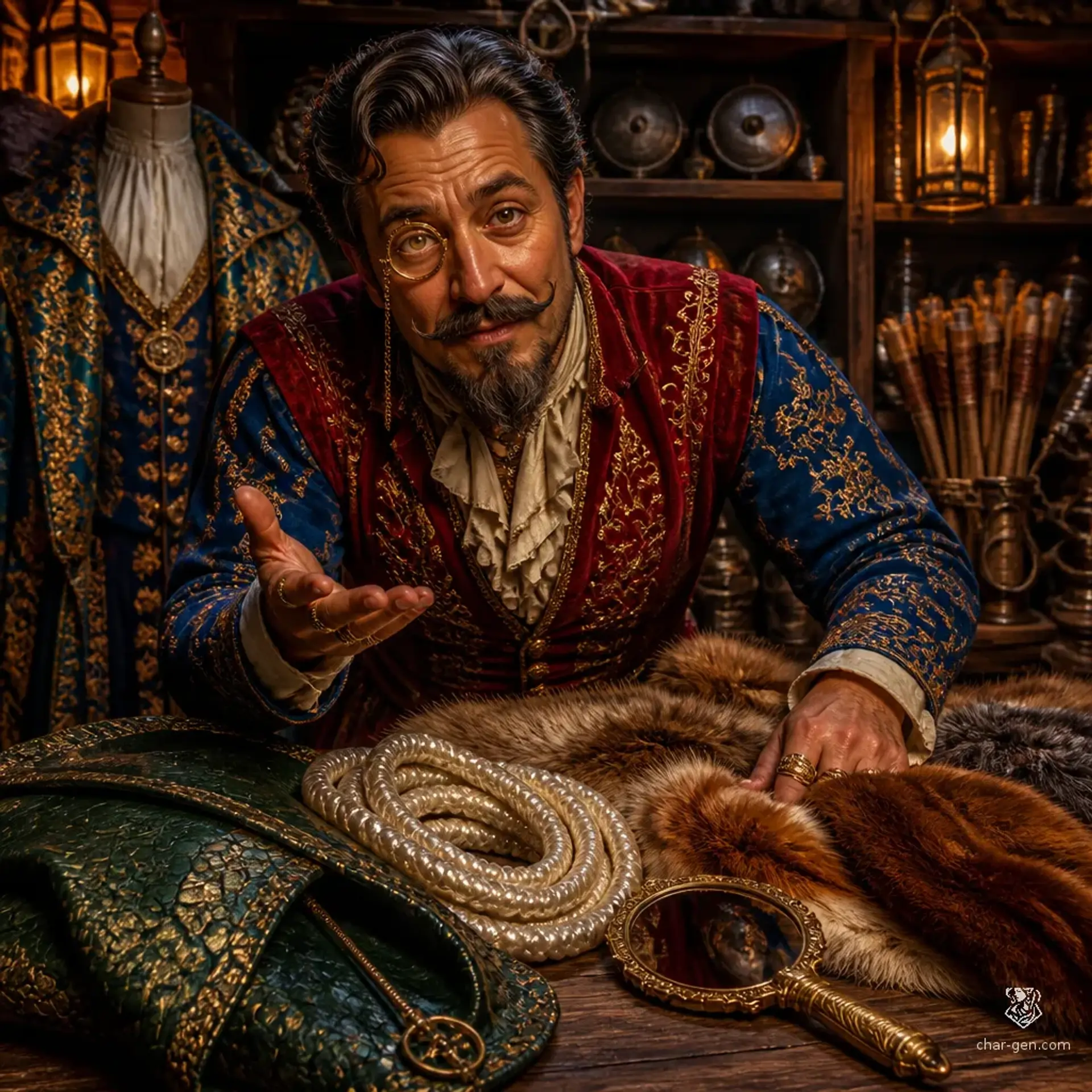 The Merchants Chest | Fantasy Shop Generated by CharGen