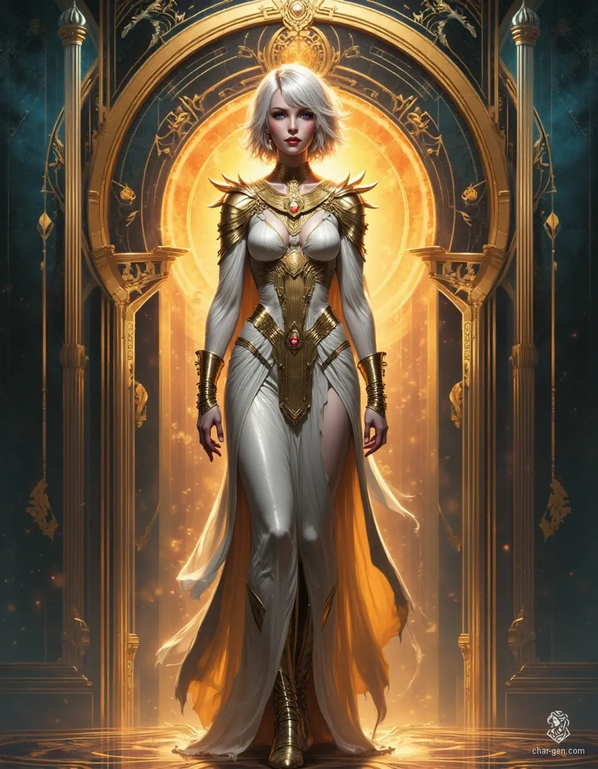 Serelyndra Vaelis - AI-generated fantasy NPC