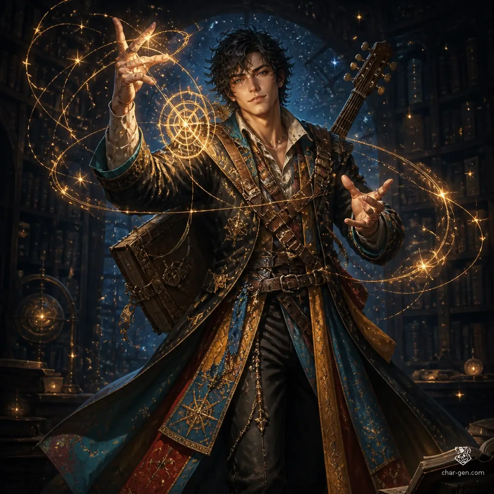 Rhapsody Reed - AI-generated fantasy Character