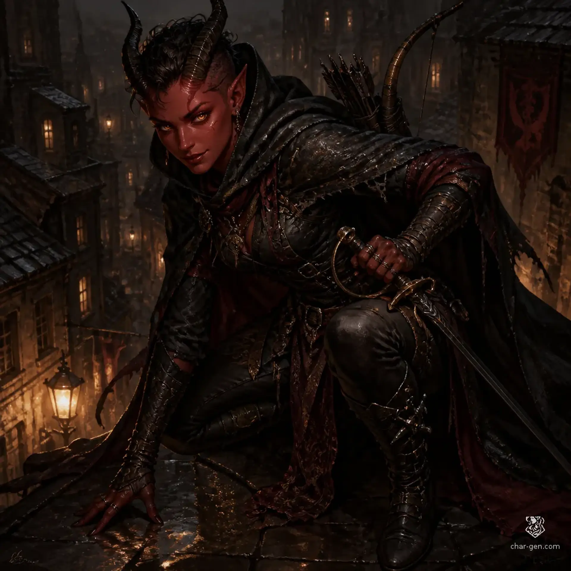 Akta - AI-generated fantasy Character