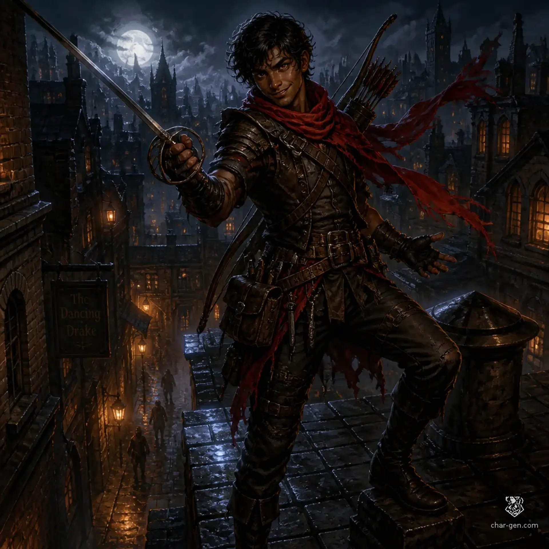 Tobi - AI-generated fantasy Character