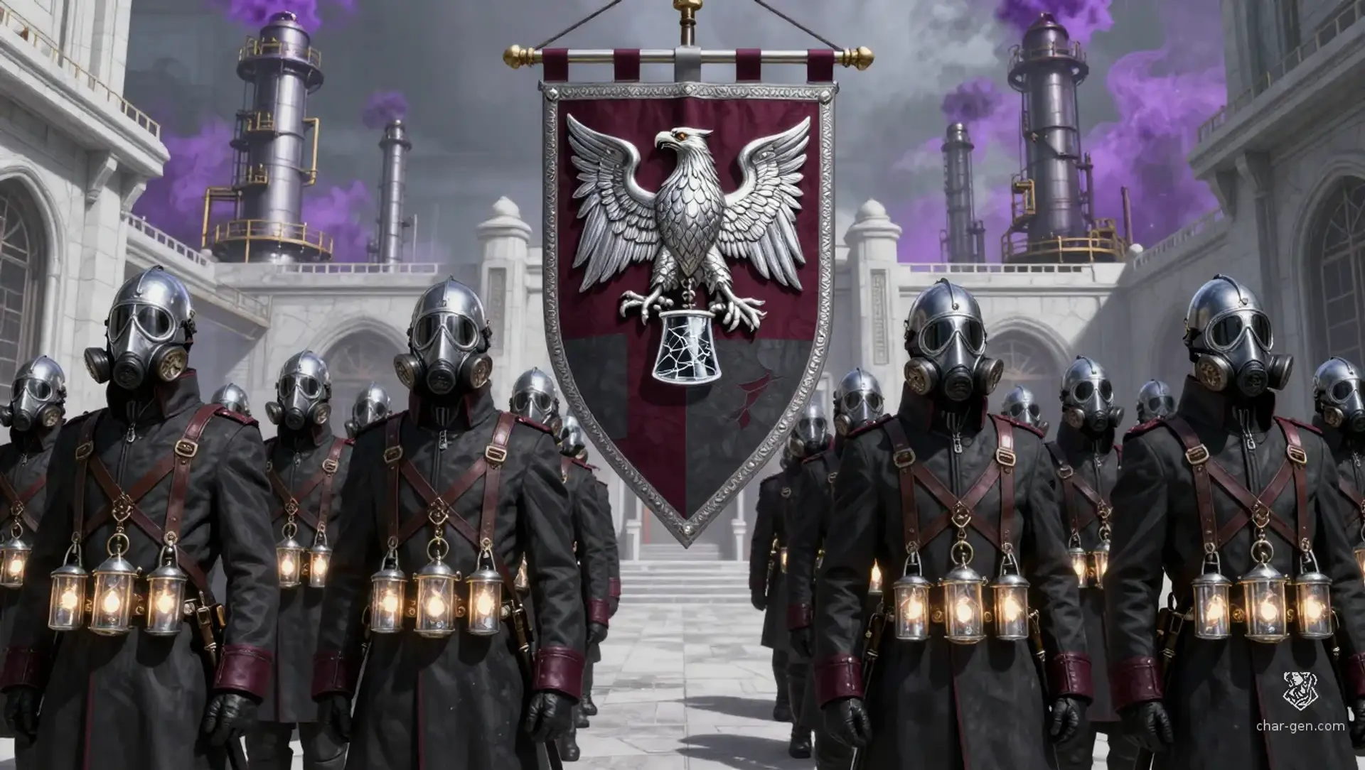 The House of Valerius - AI-generated fantasy Faction