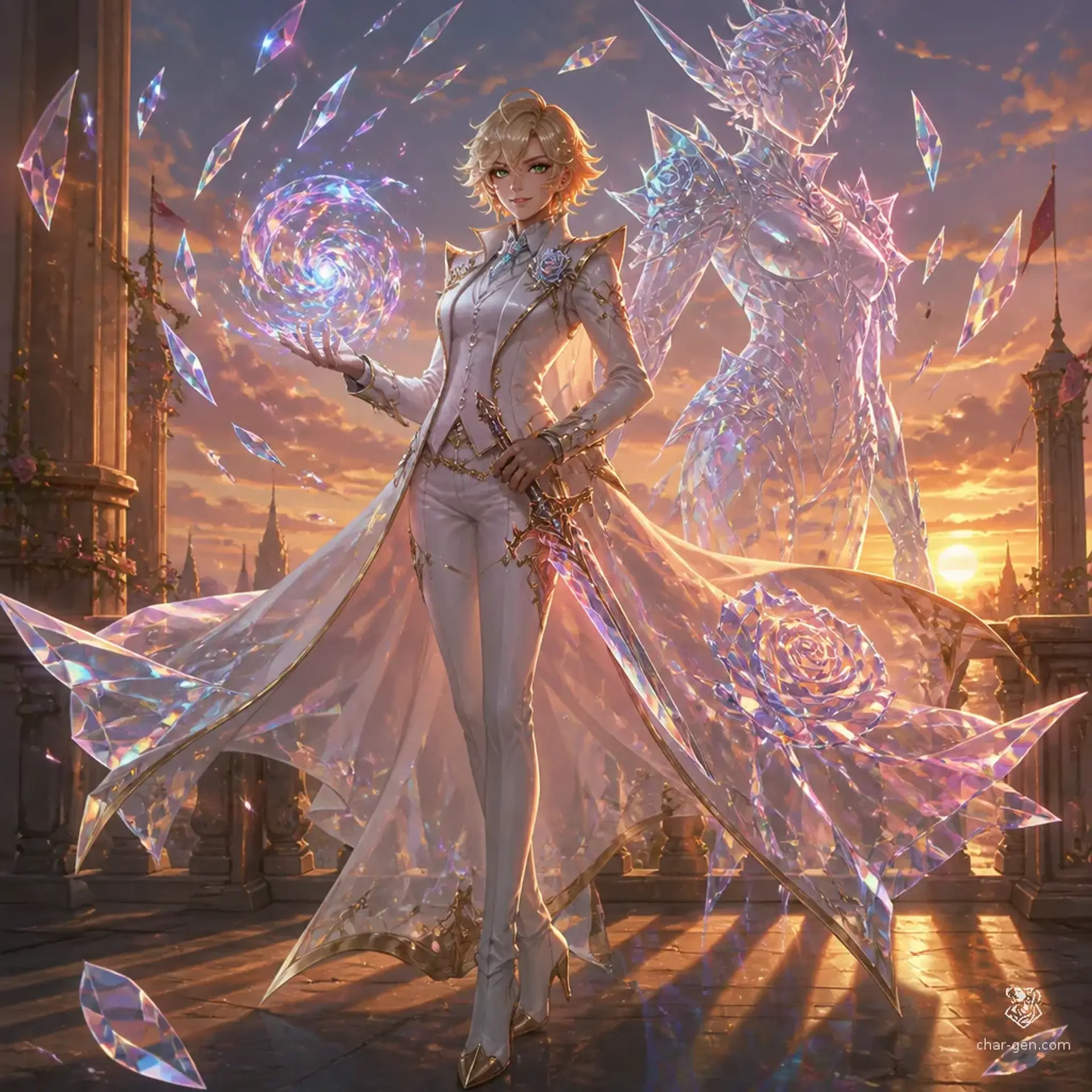 Seraphine Vale - AI-generated fantasy Character