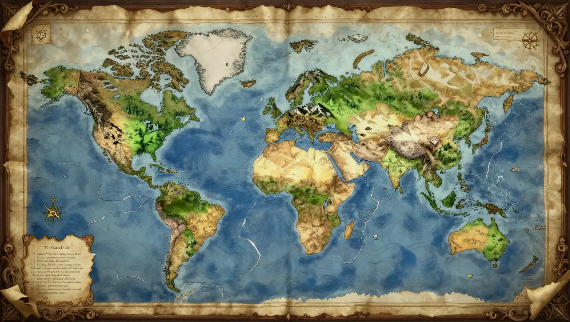 string - AI-generated fantasy World
