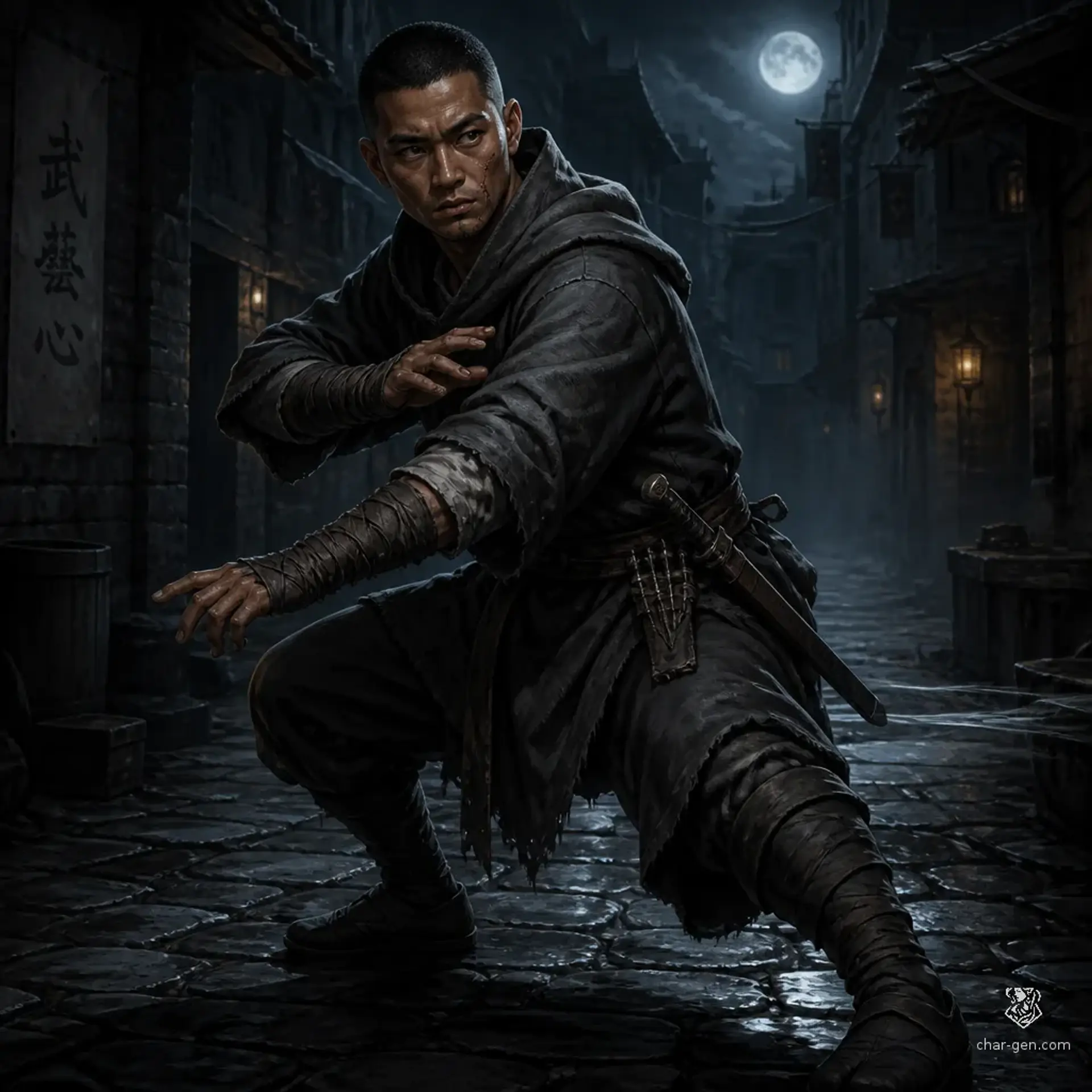 Tao - AI-generated fantasy Character