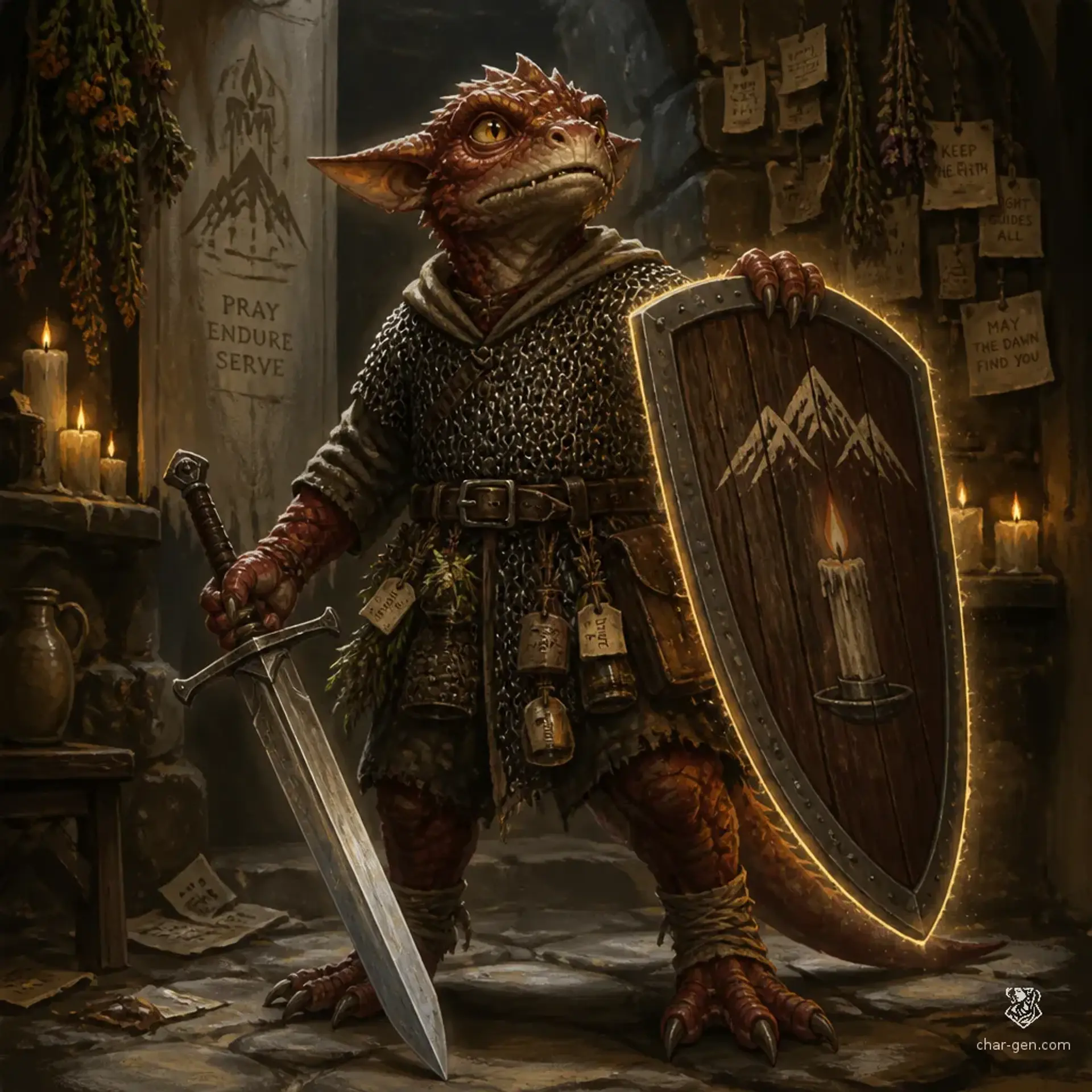 Kolby - AI-generated fantasy Character