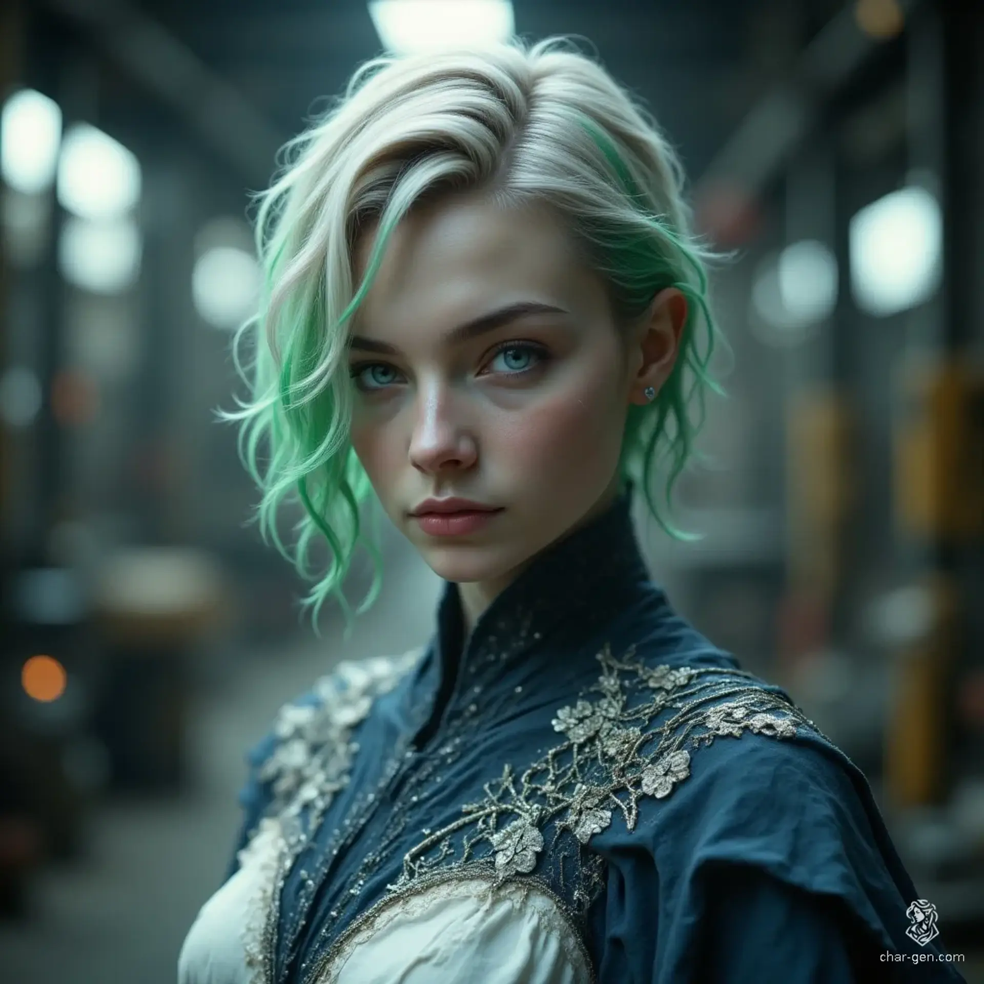 Seralyn Vaelyra - AI-generated fantasy NPC