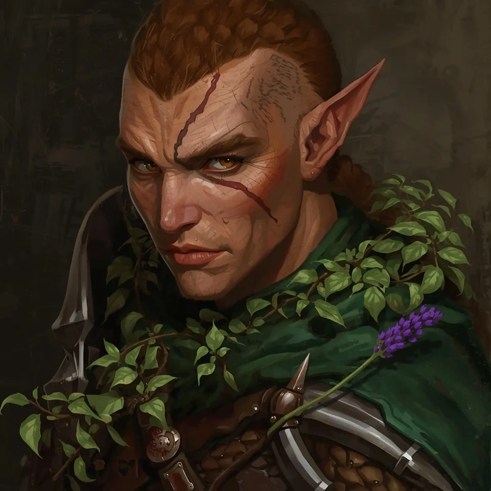 Captain Kaelen Ethariel - AI-generated fantasy NPC