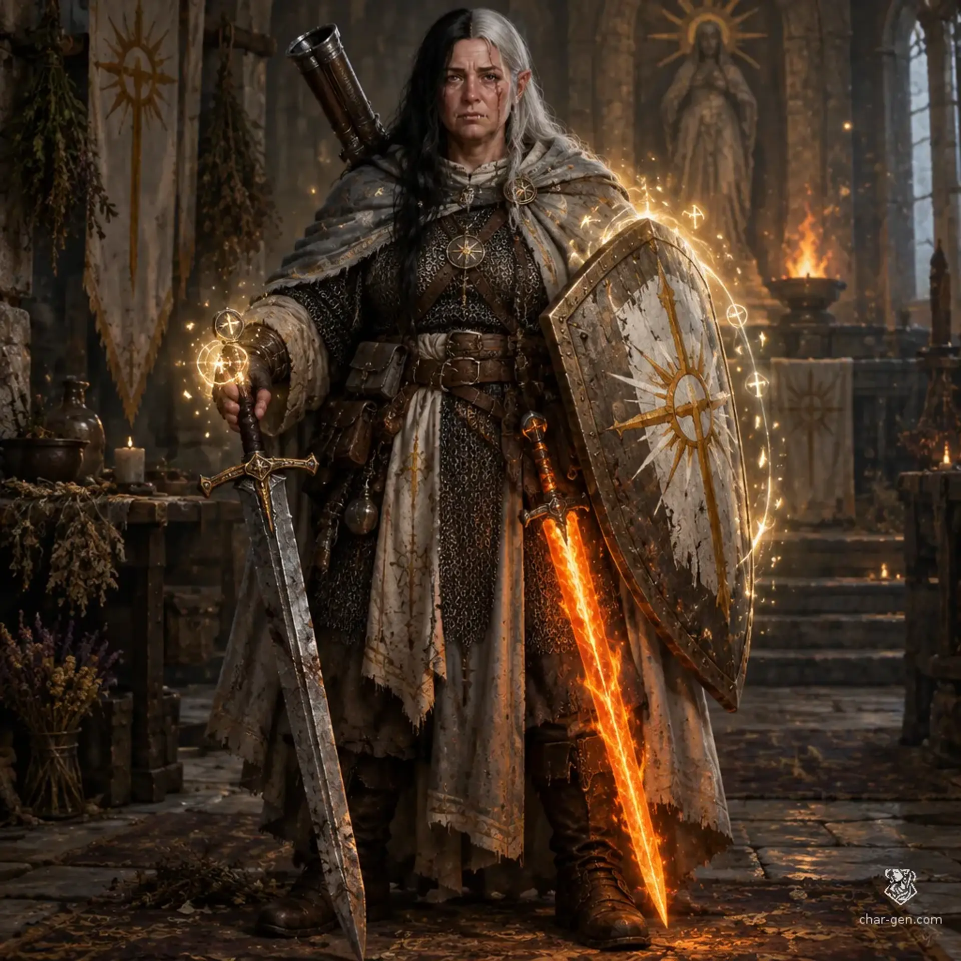 Ivar Pray - AI-generated fantasy Character