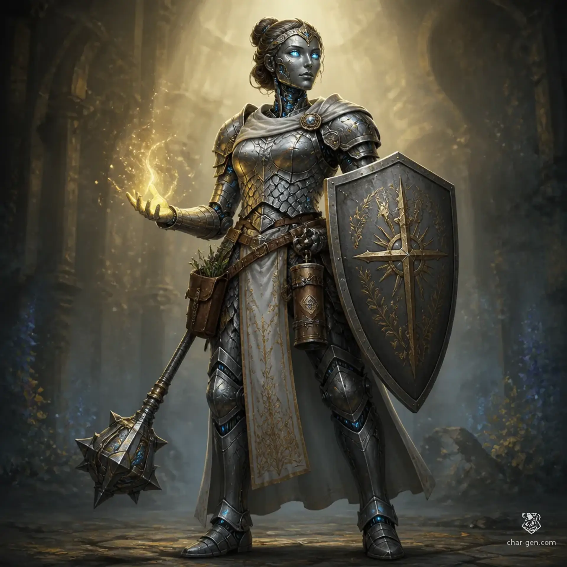 Mara Vowsteel - AI-generated fantasy Character