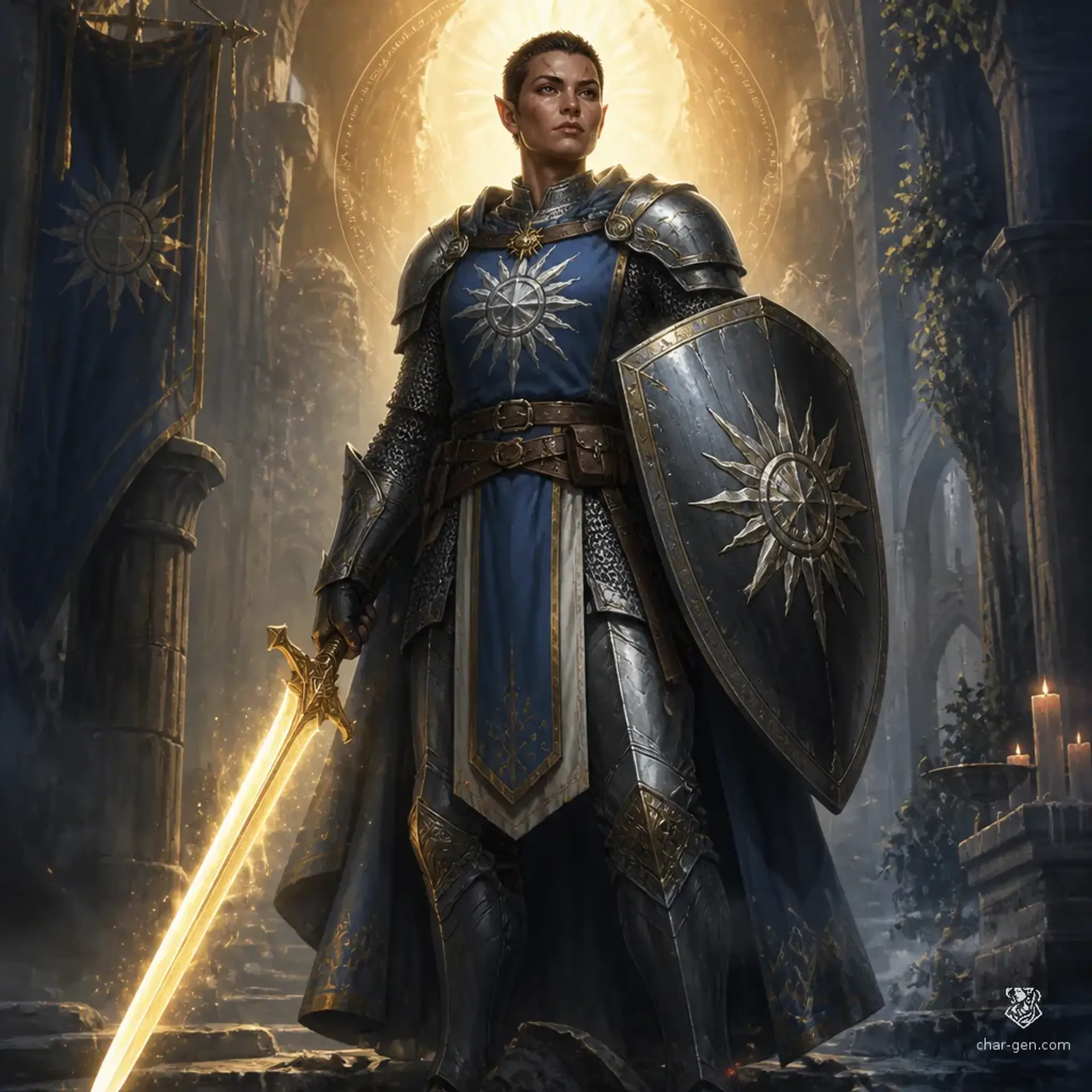 Nadira - AI-generated fantasy Character