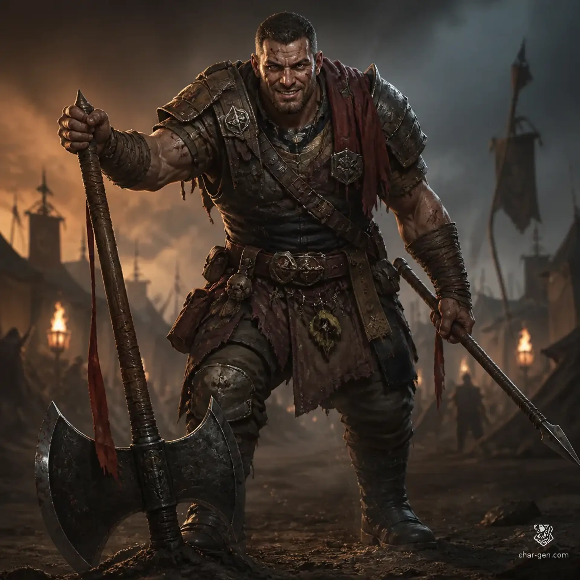Uvogin - AI-generated fantasy Character