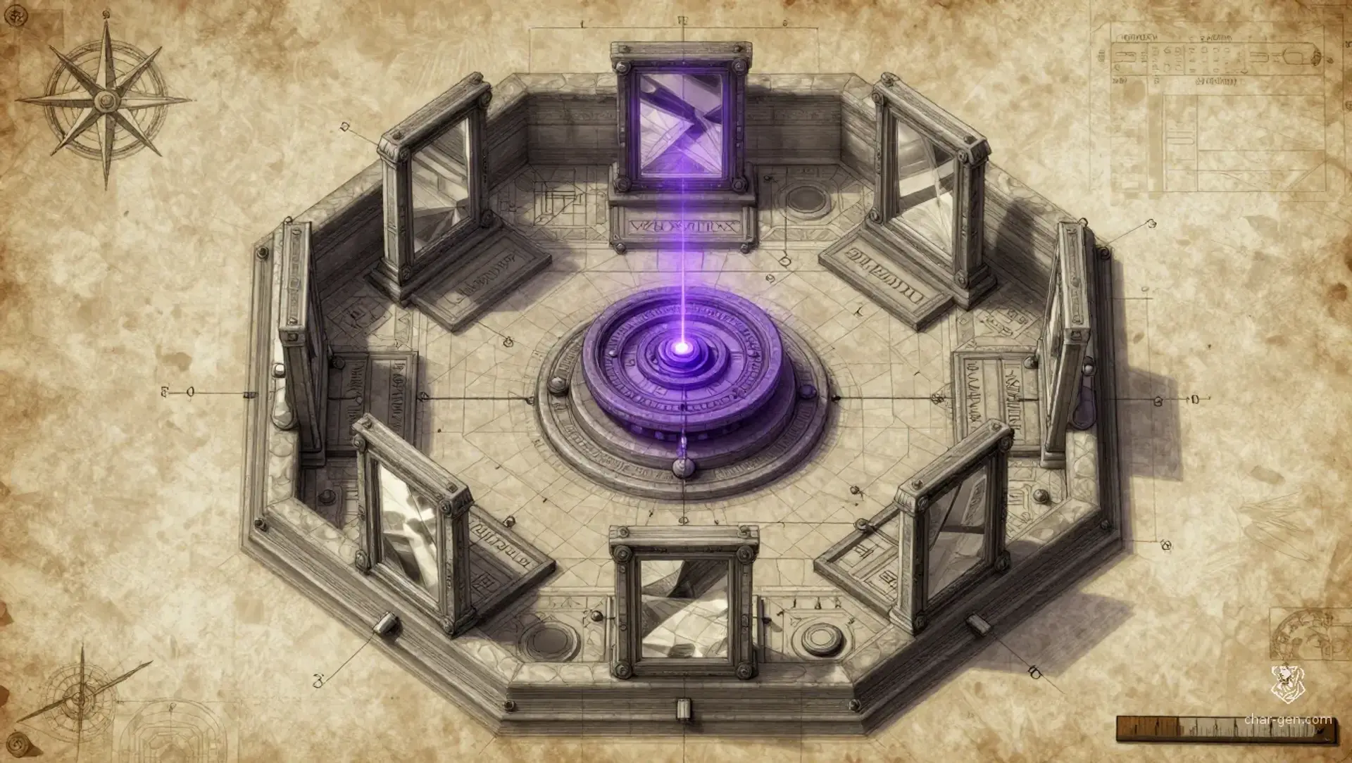 The Hall of Prismatic Reflection