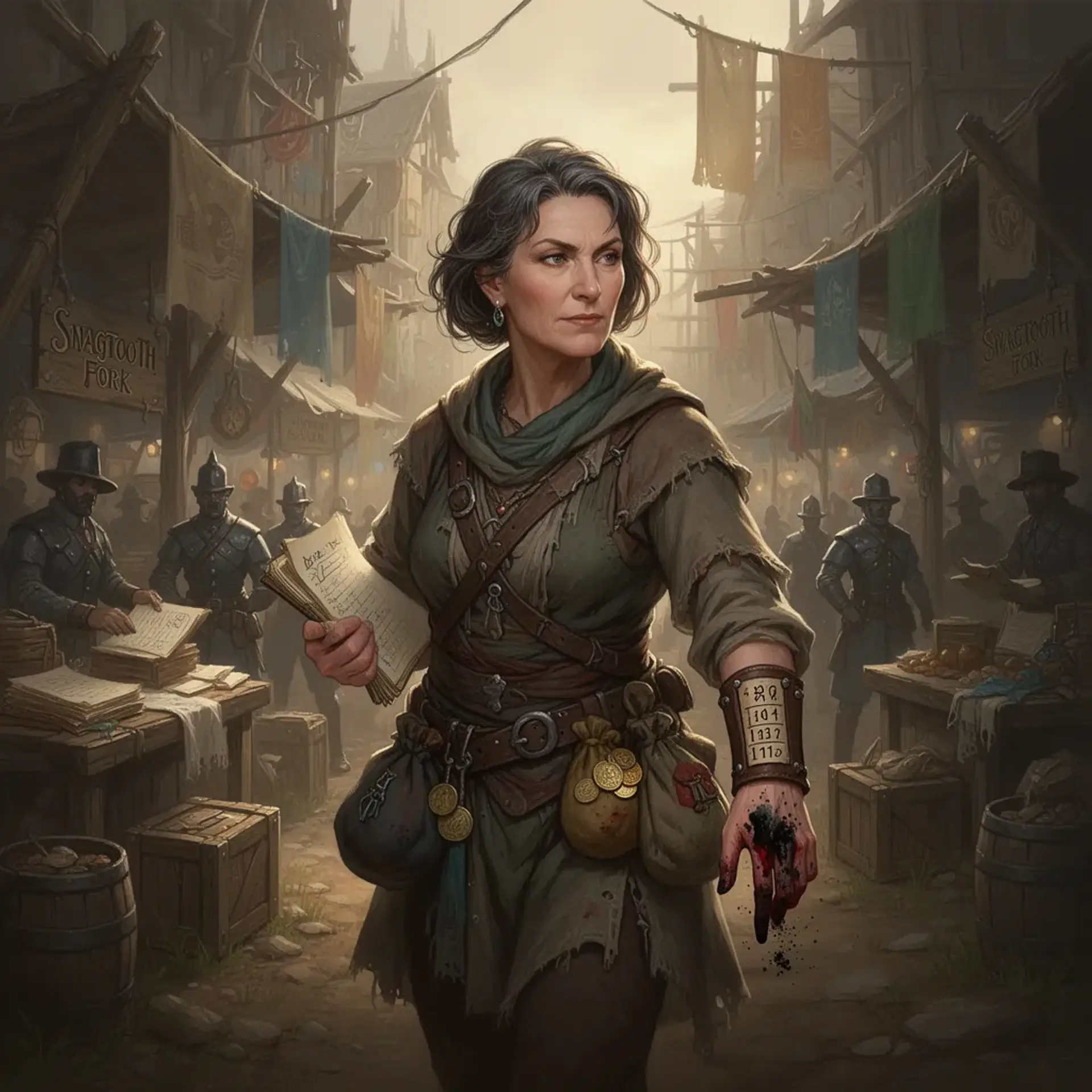 Marla Quick - AI-generated fantasy NPC