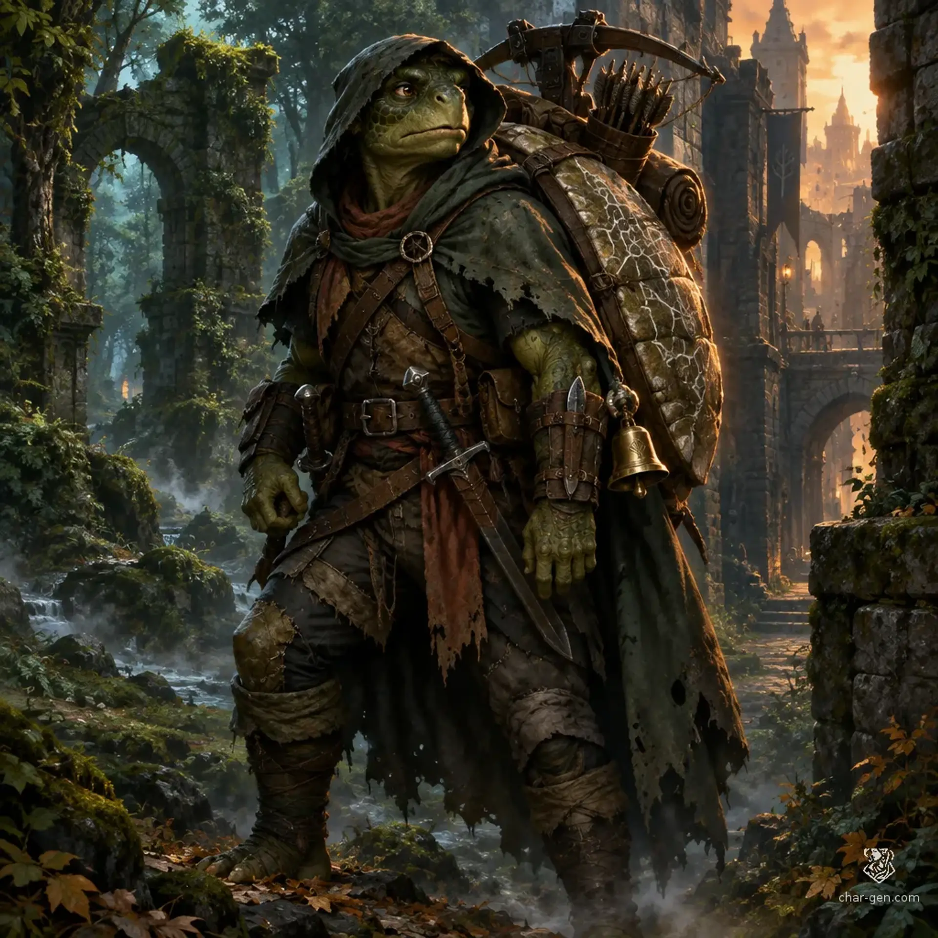 sensei - AI-generated fantasy Character