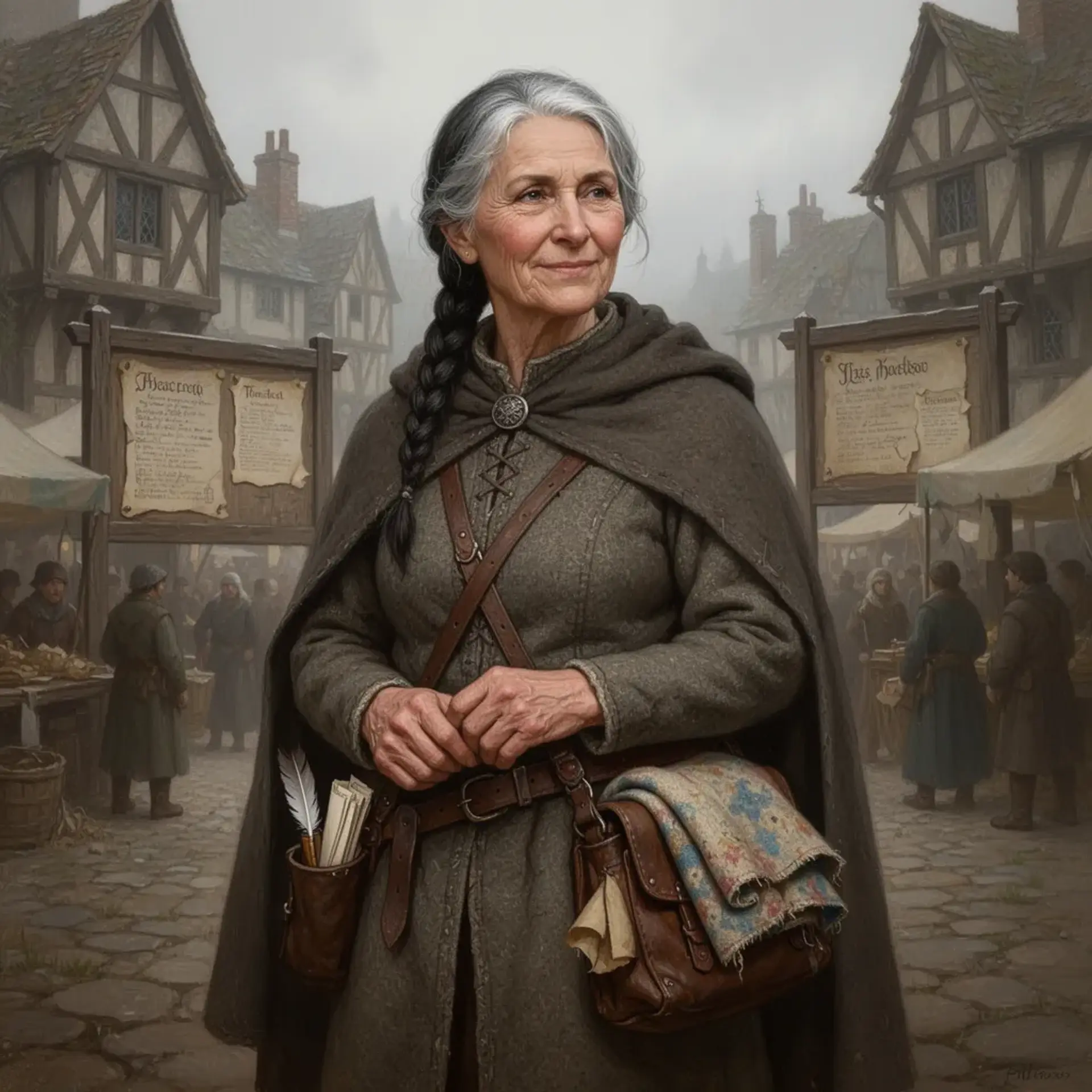 Edda Harrow - AI-generated fantasy NPC