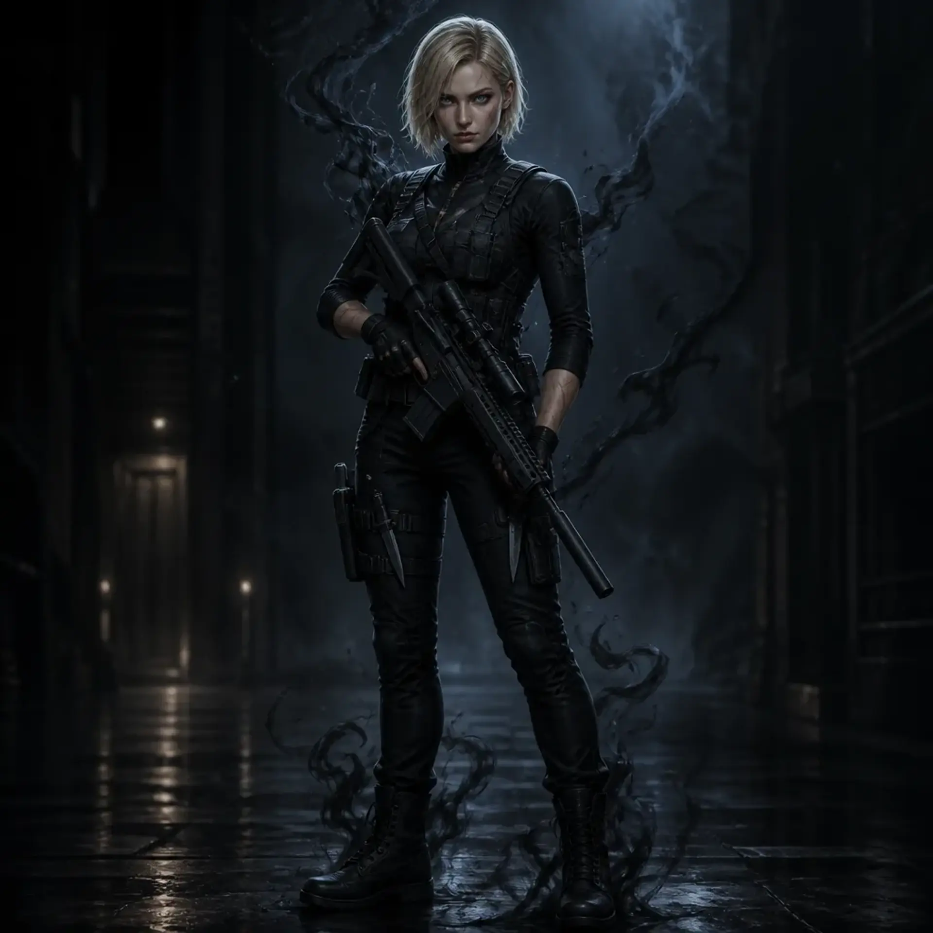 Nova Veyr - AI-generated fantasy Character