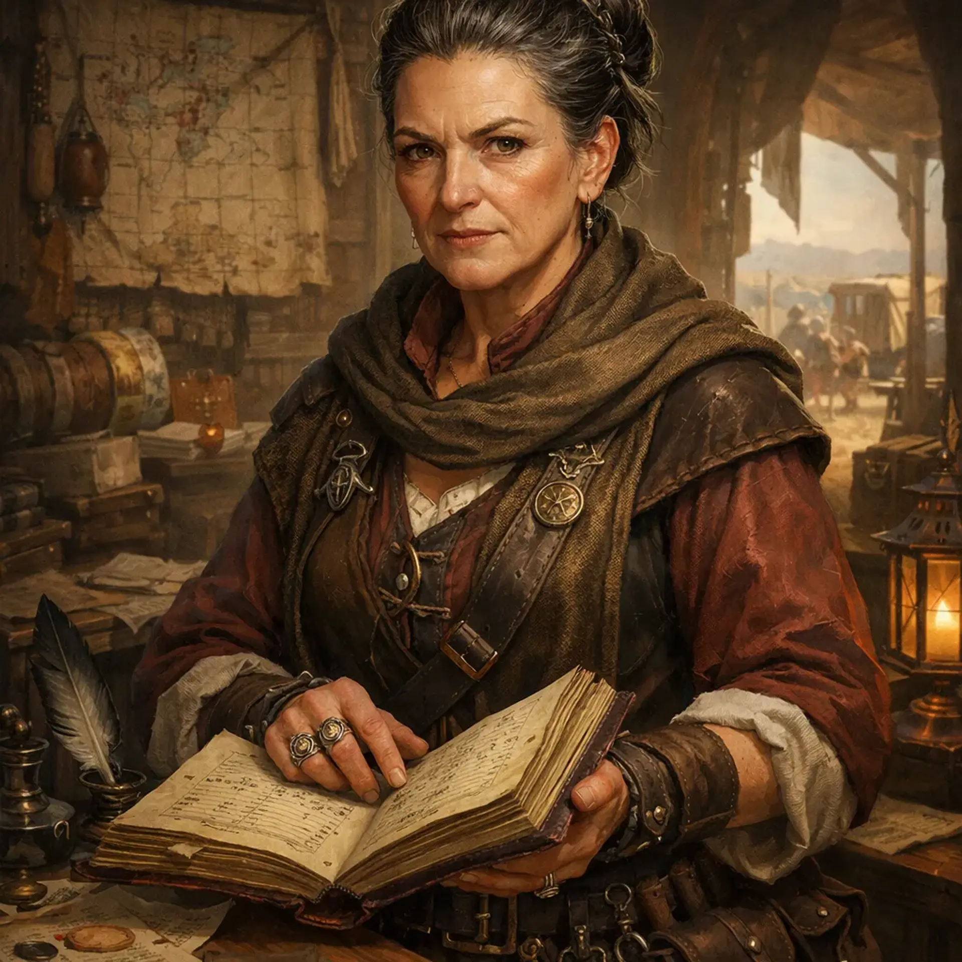 Maris Varne - AI-generated fantasy NPC