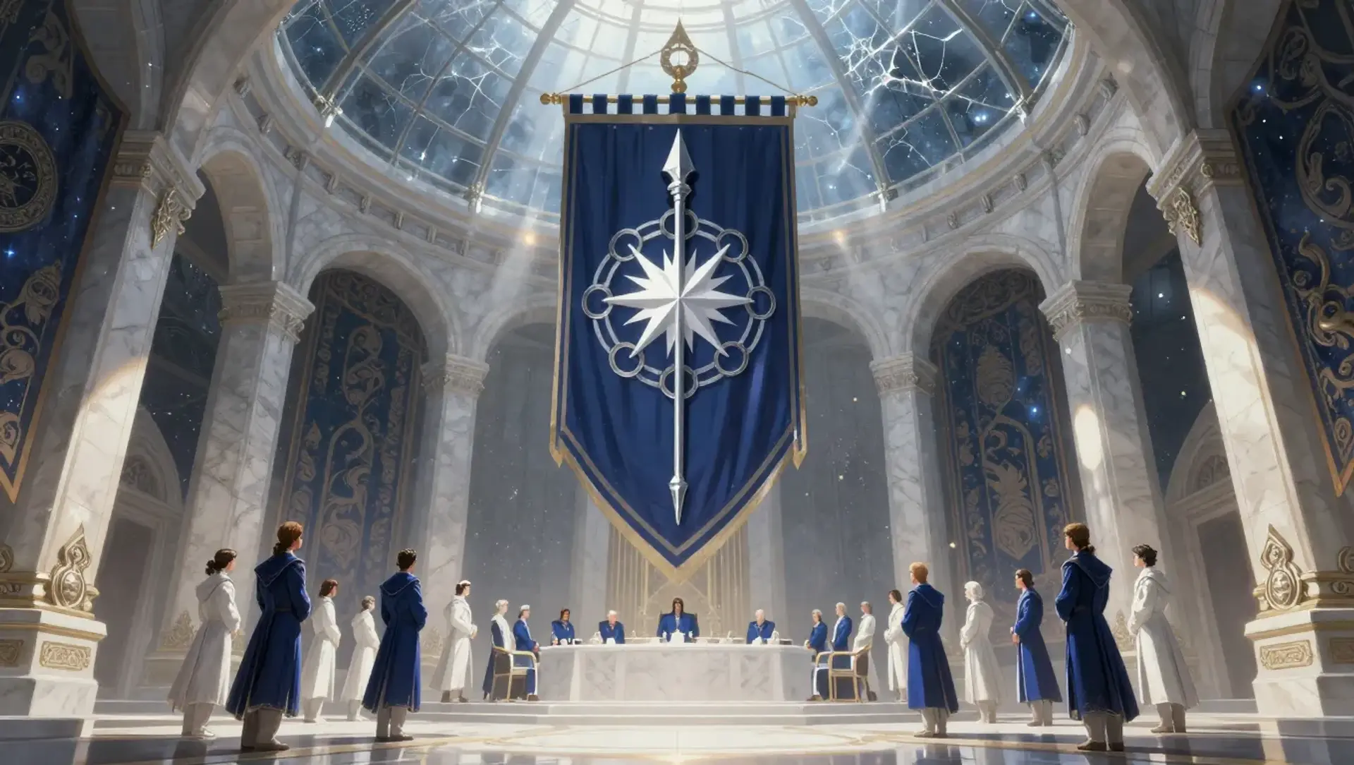 The Council of Eor, the Nine Lances