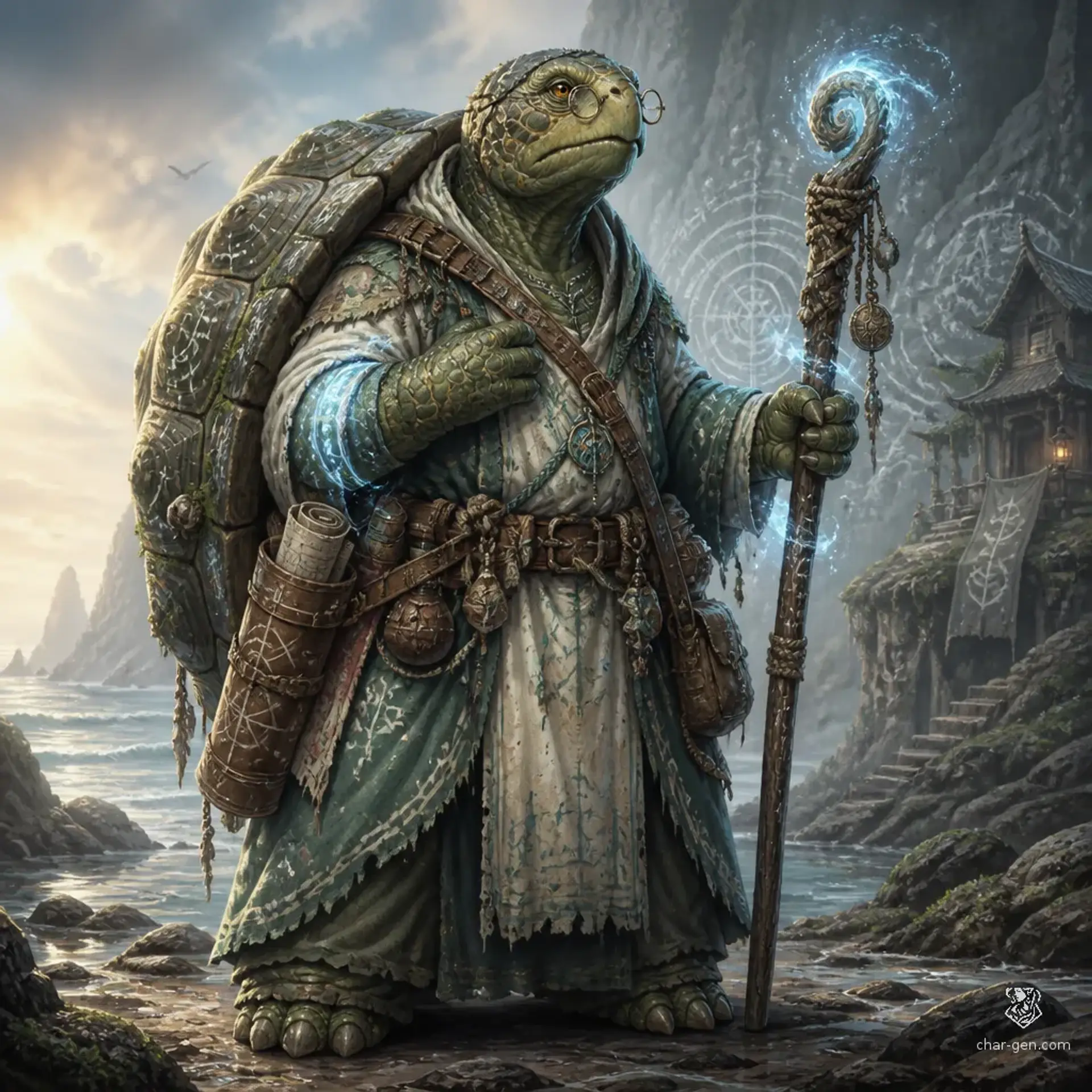 Bear - AI-generated fantasy Character
