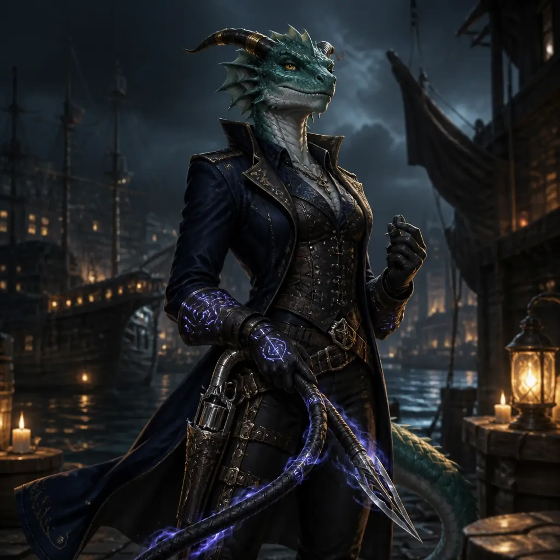 Seshassa Ardan - AI-generated fantasy Character