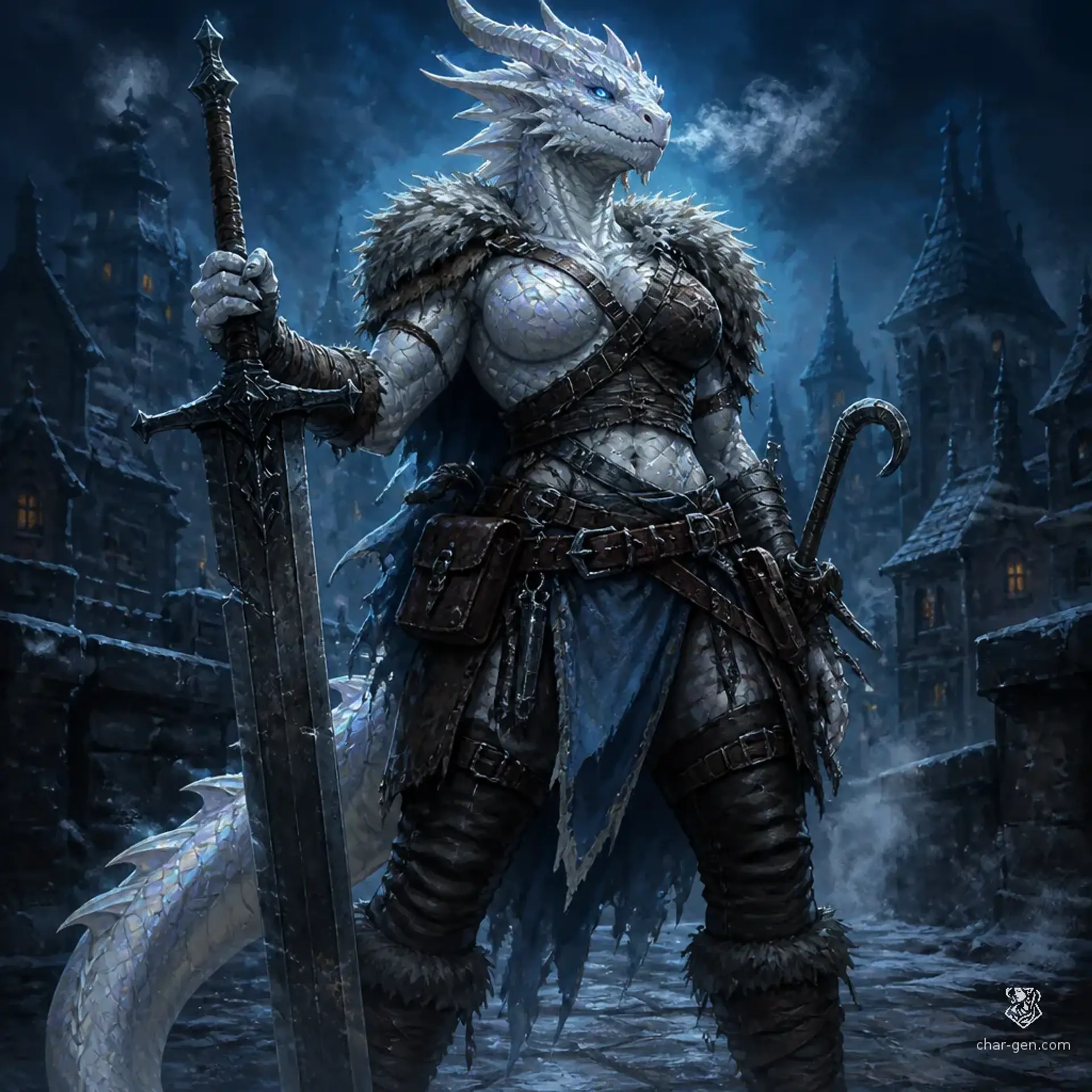 Luna Housebreaker - AI-generated fantasy Character