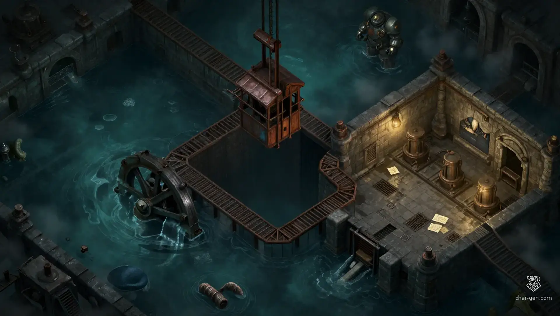Recover the Survey Records Before the Pumps Flood the Camp
