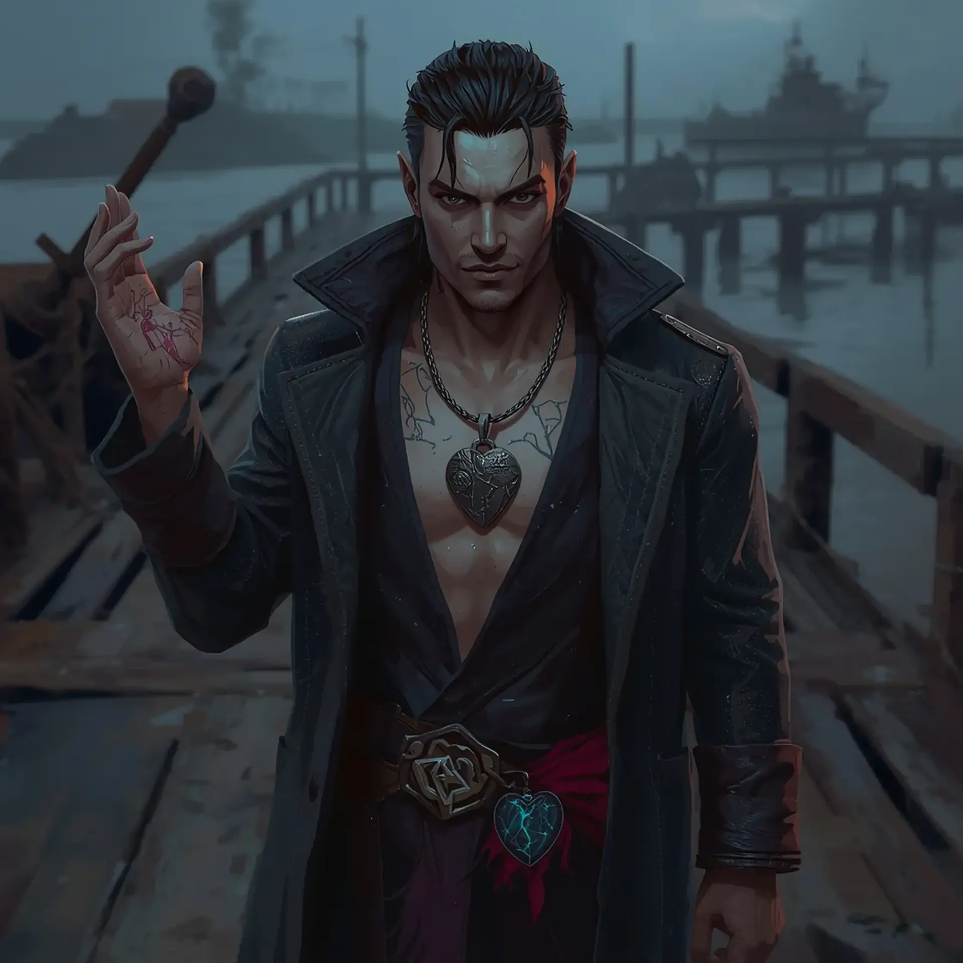 Kael Ithramer - AI-generated fantasy NPC