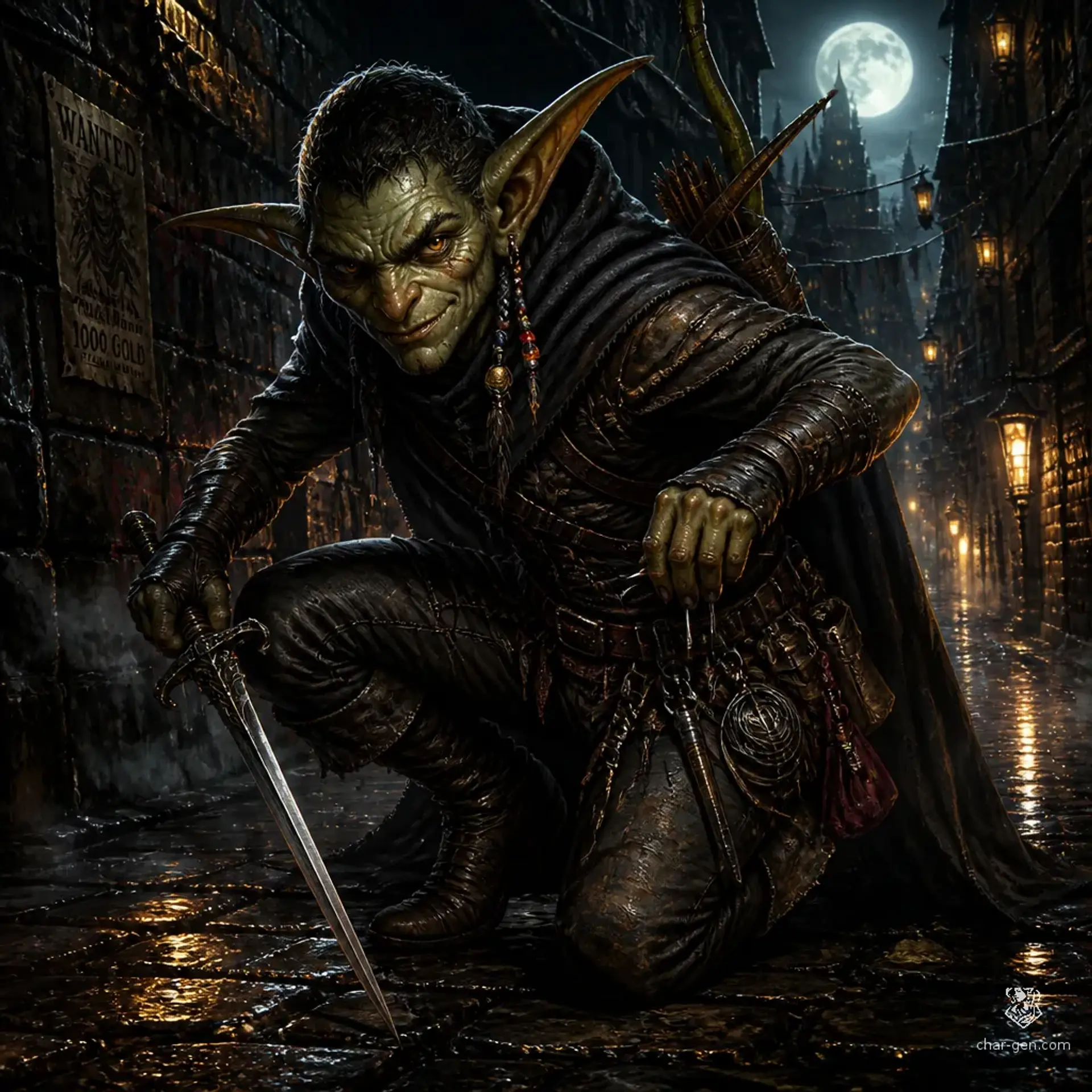 Shesh Suytu - AI-generated fantasy Character