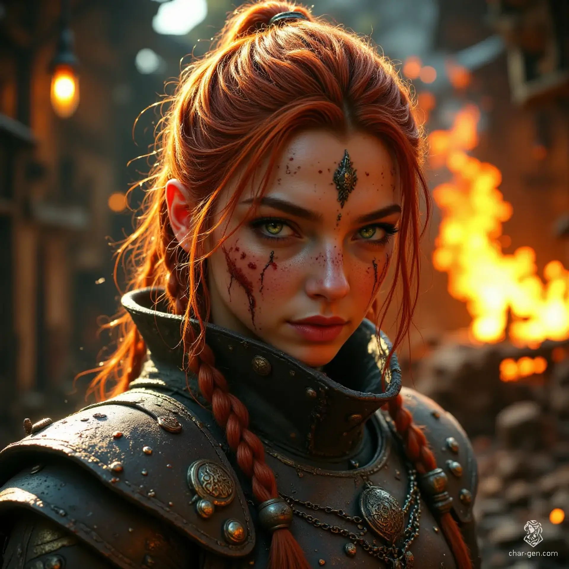 Thalindra Stonegrip - AI-generated fantasy NPC