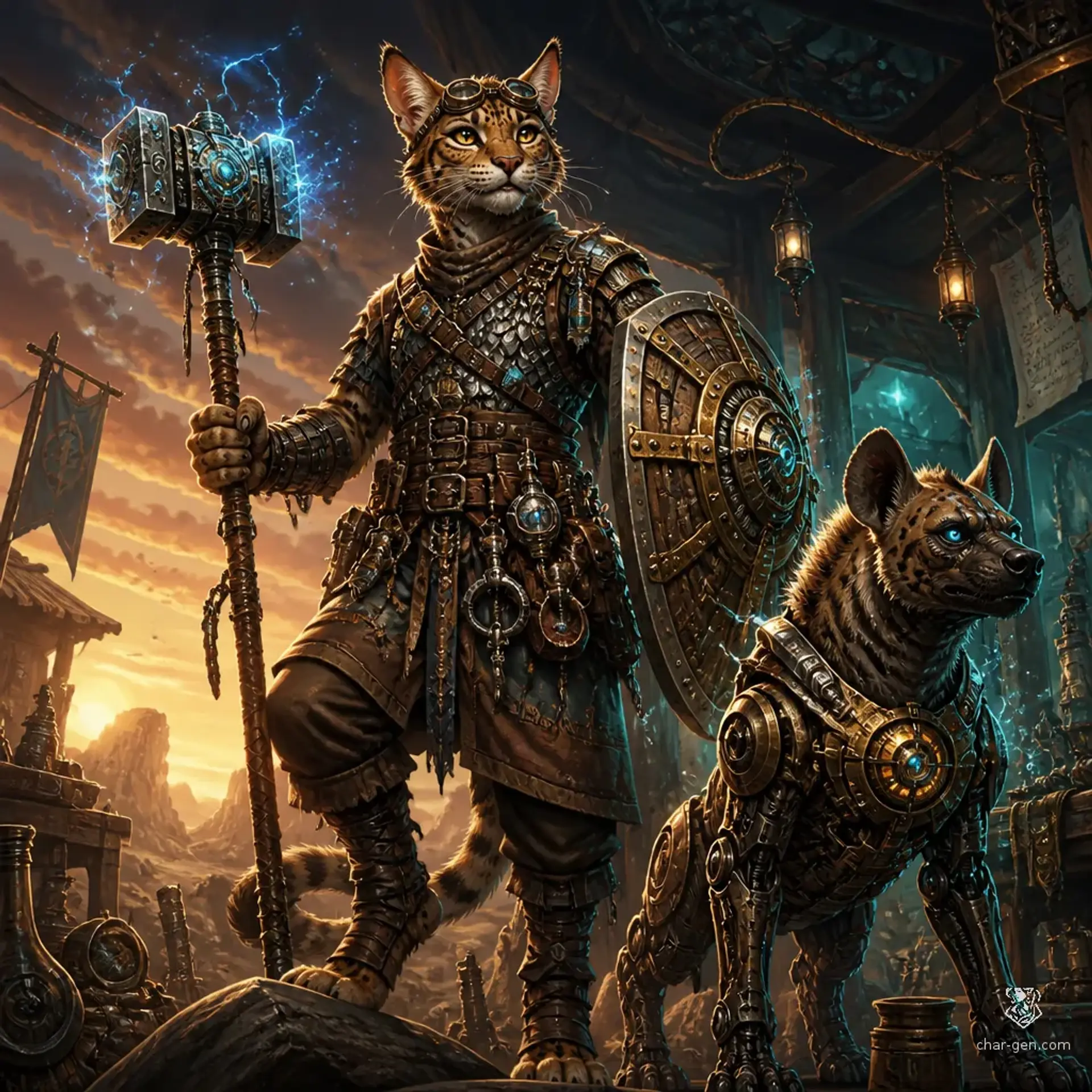 vibez - AI-generated fantasy Character