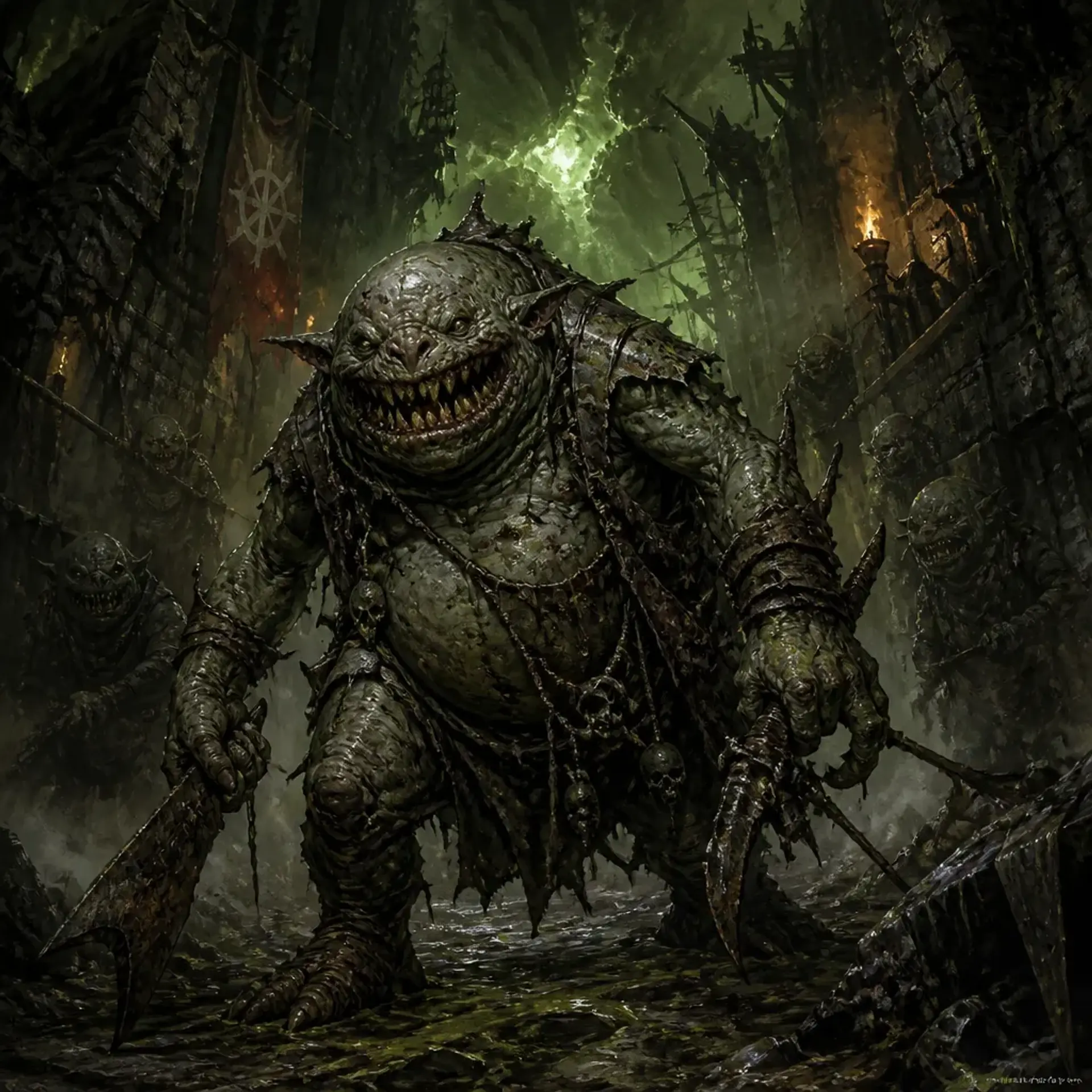 Dretch - AI-generated fantasy Monster