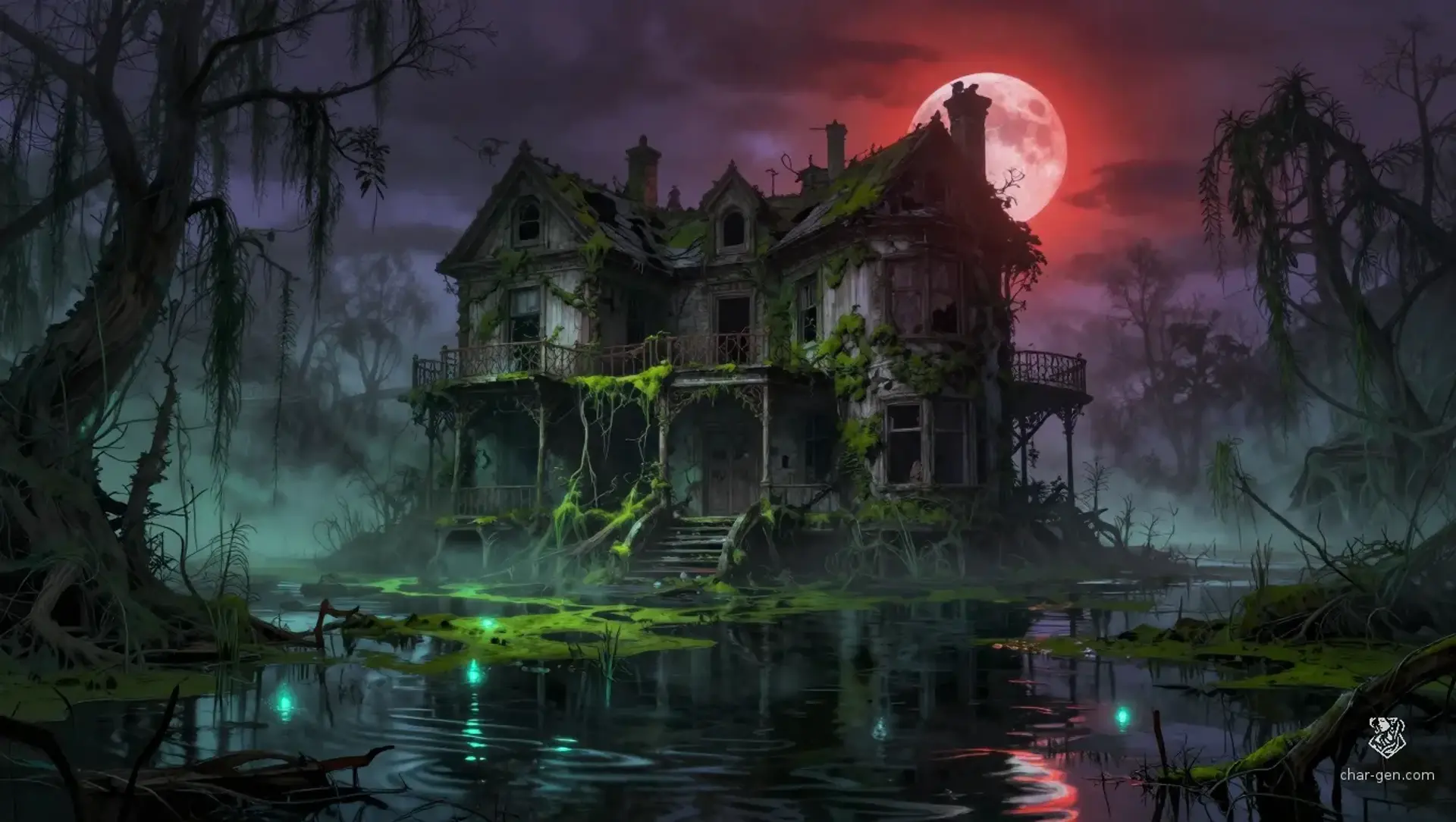 The Gilded Cage of Gricklegrass - AI-generated fantasy Quest