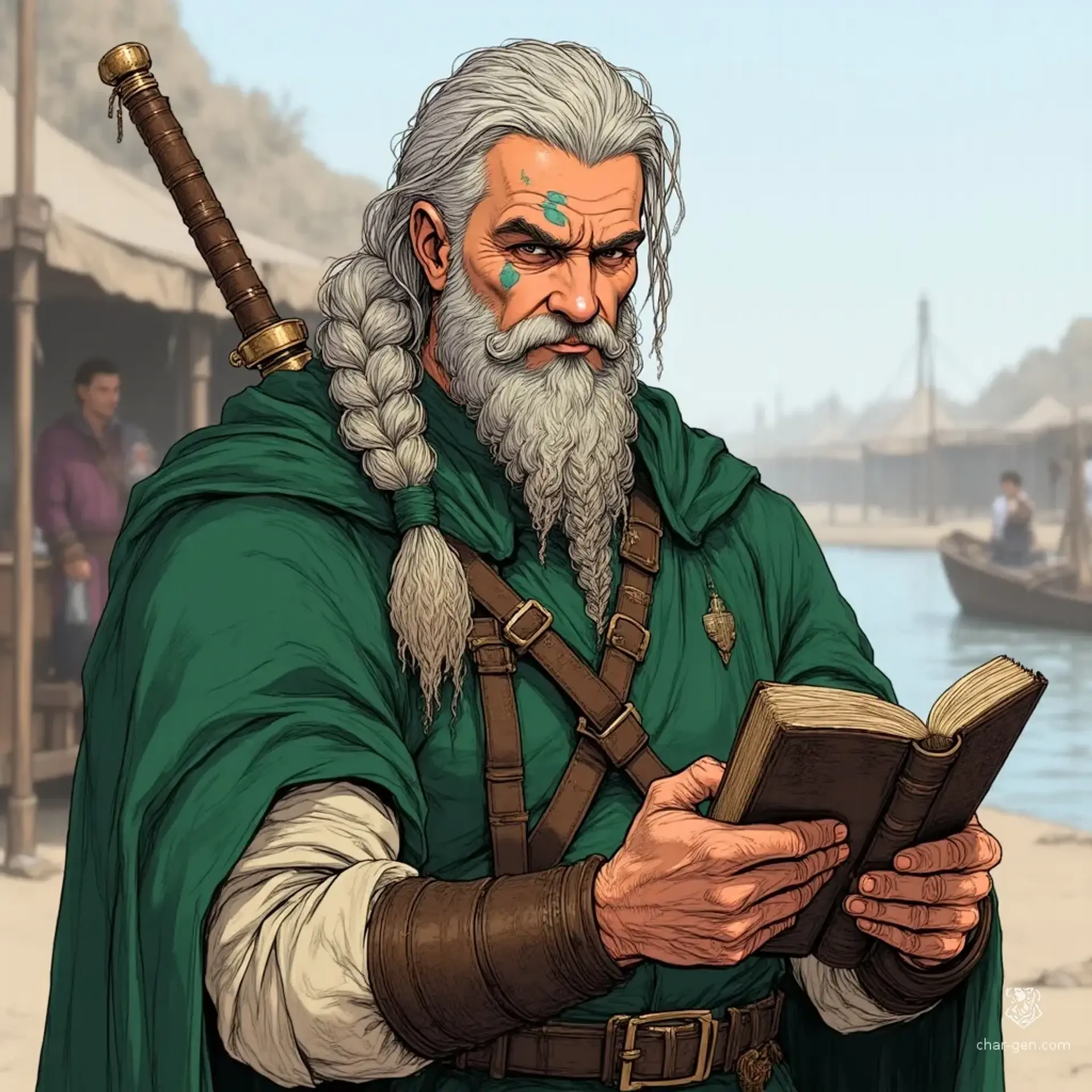 Jackson Forgreen - AI-generated fantasy NPC