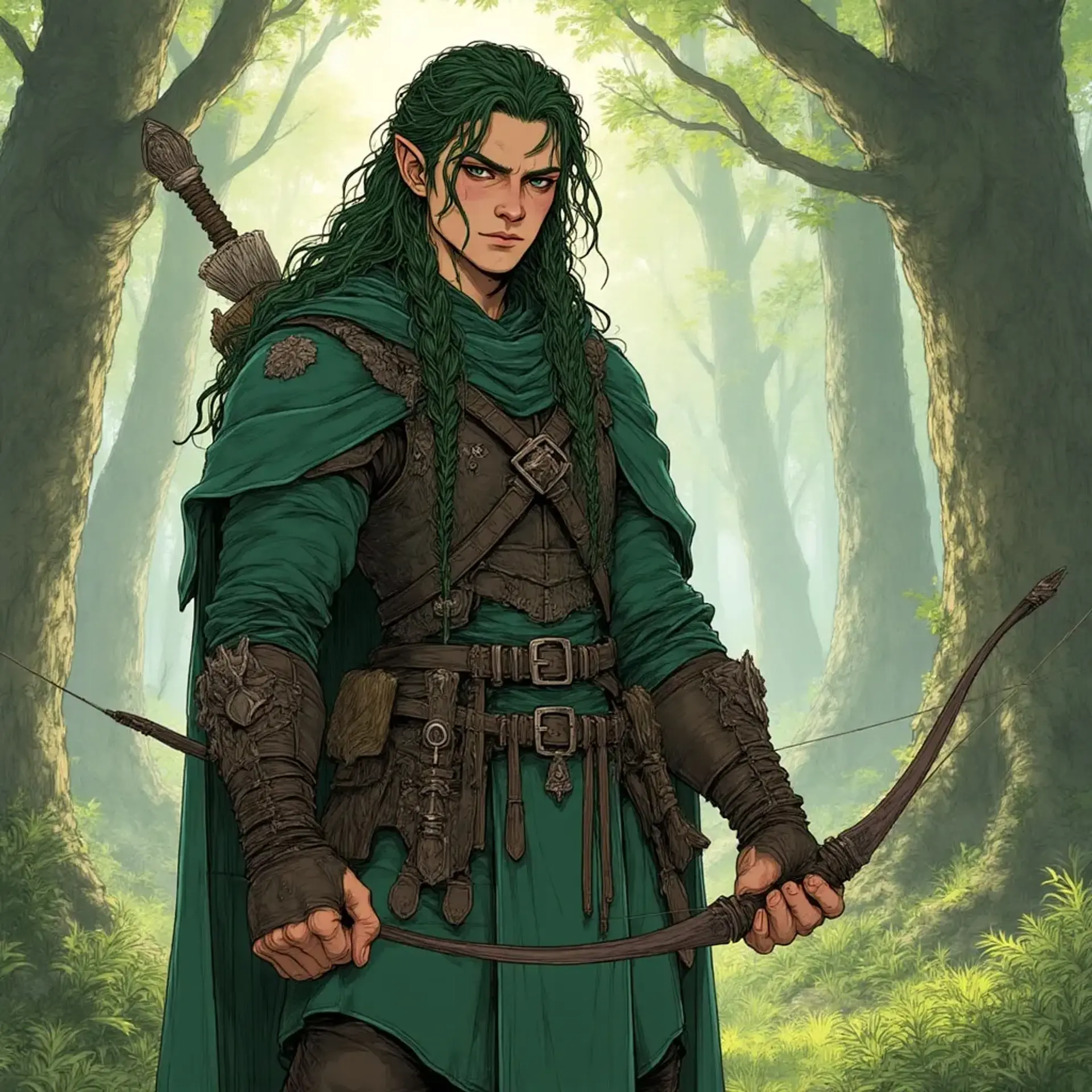 Thalion Oakenshield - AI-generated fantasy NPC