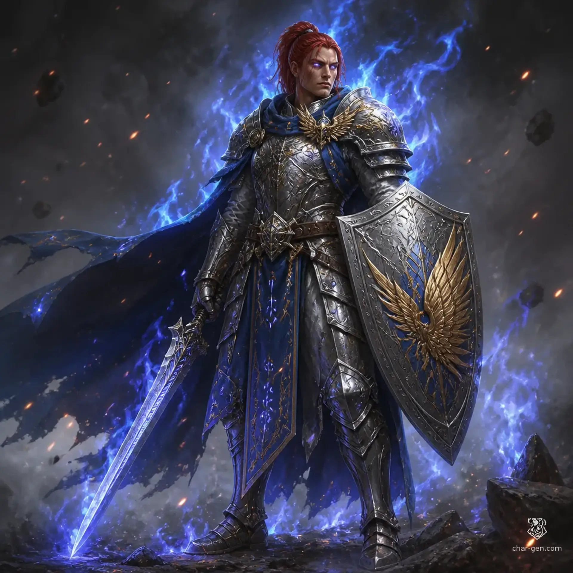 Seren Vale - AI-generated fantasy Character