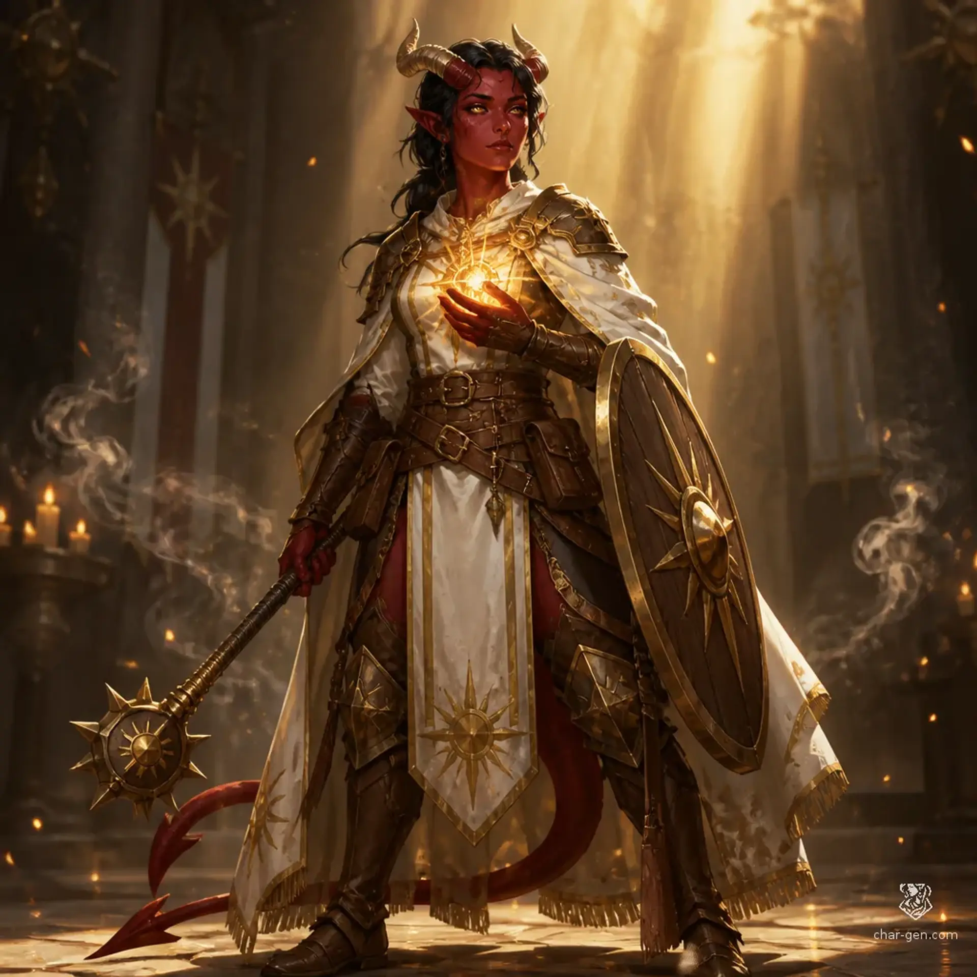 Damaia - AI-generated fantasy Character